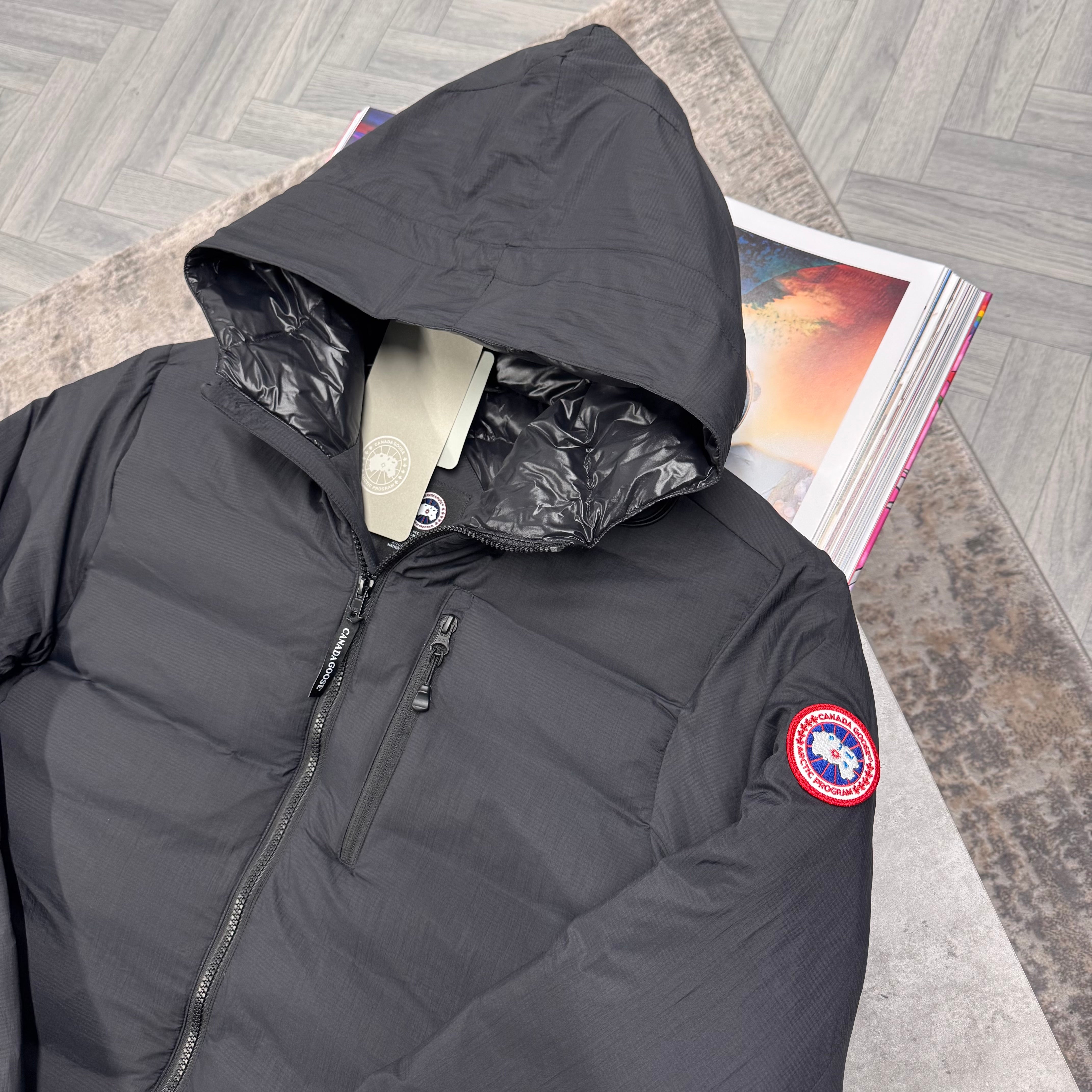 CG LODGE COAT - BLACK