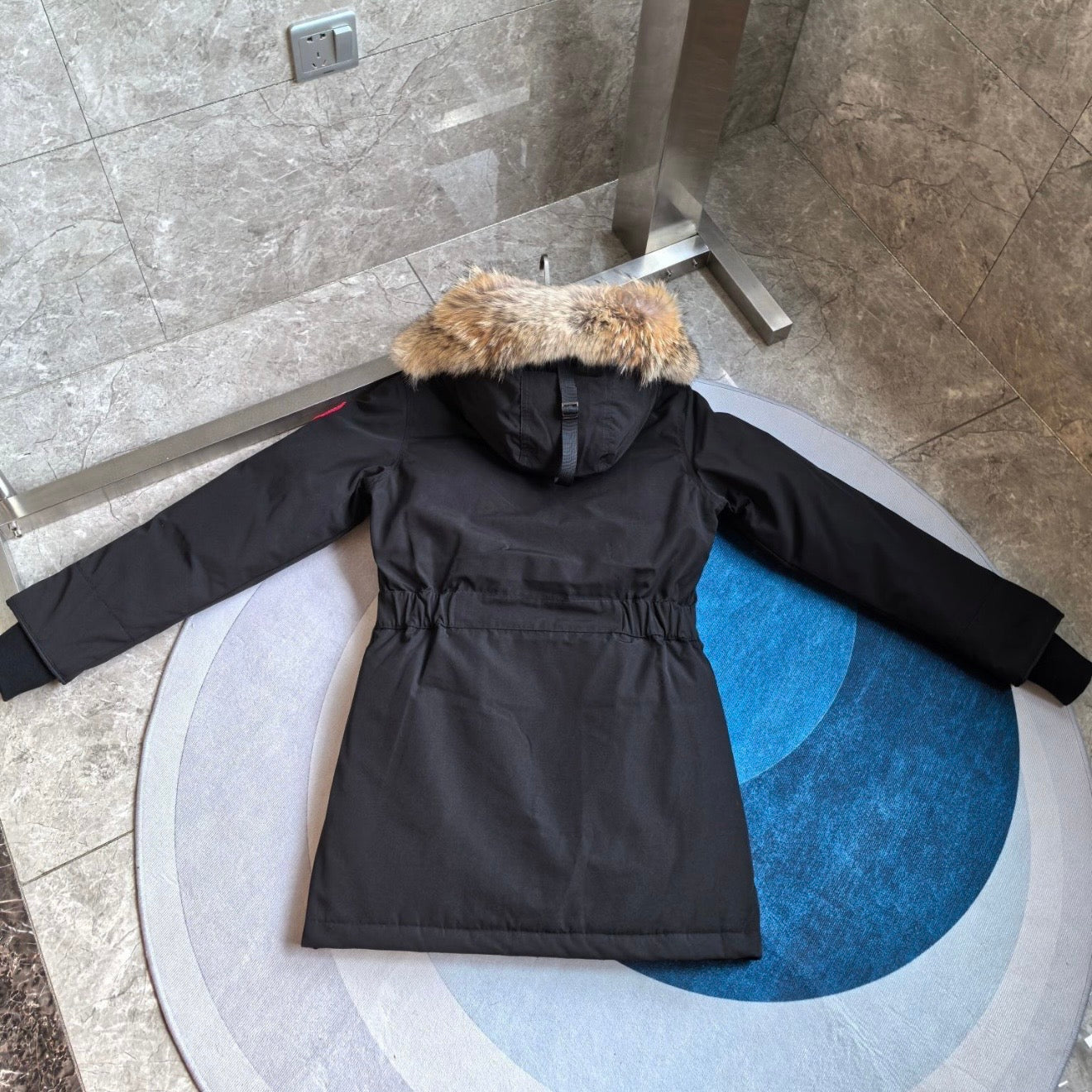 (PRE ORDER) CG TRILLIUM PARKER COAT - BLACK