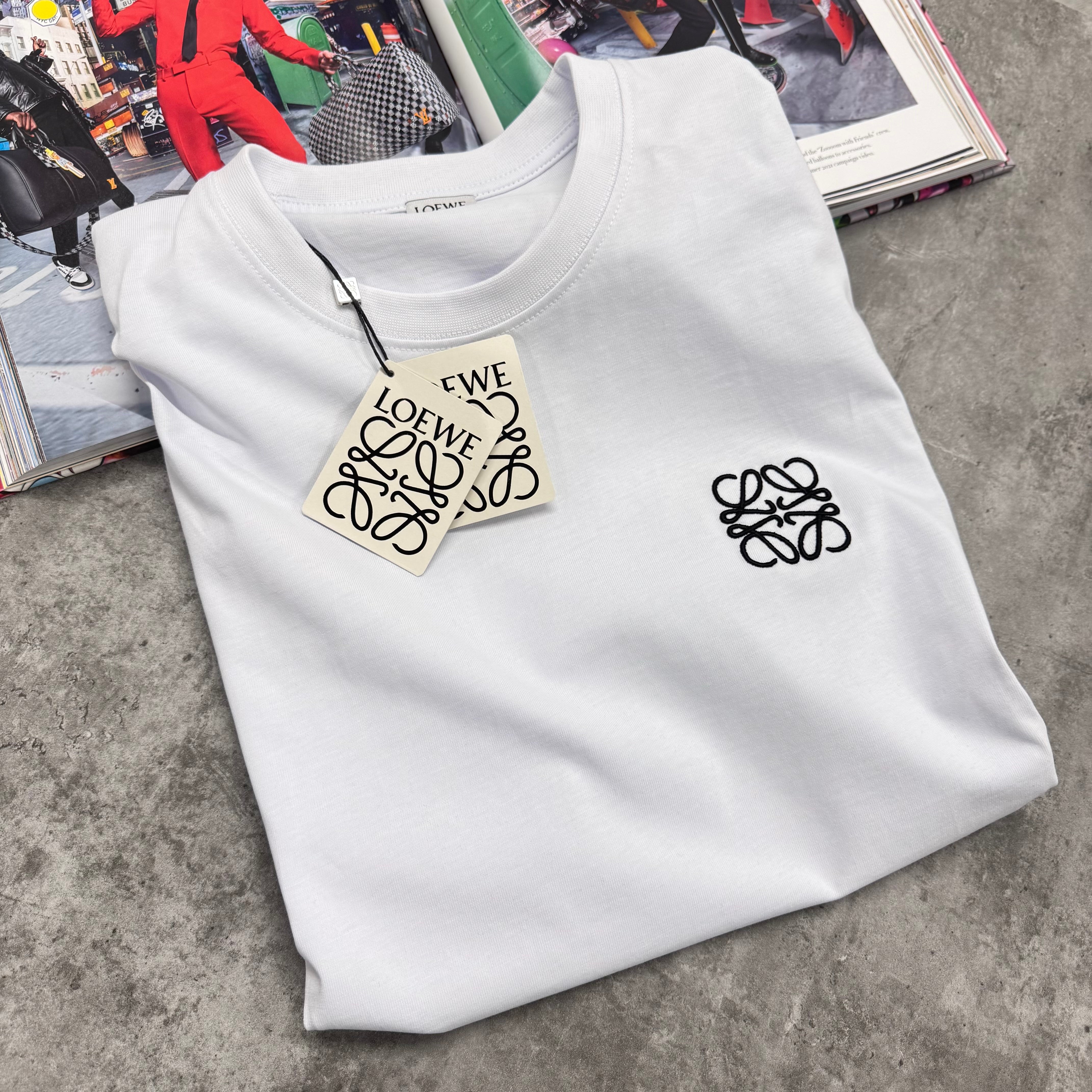 LWE SMALL LOGO T SHIRT - WHITE