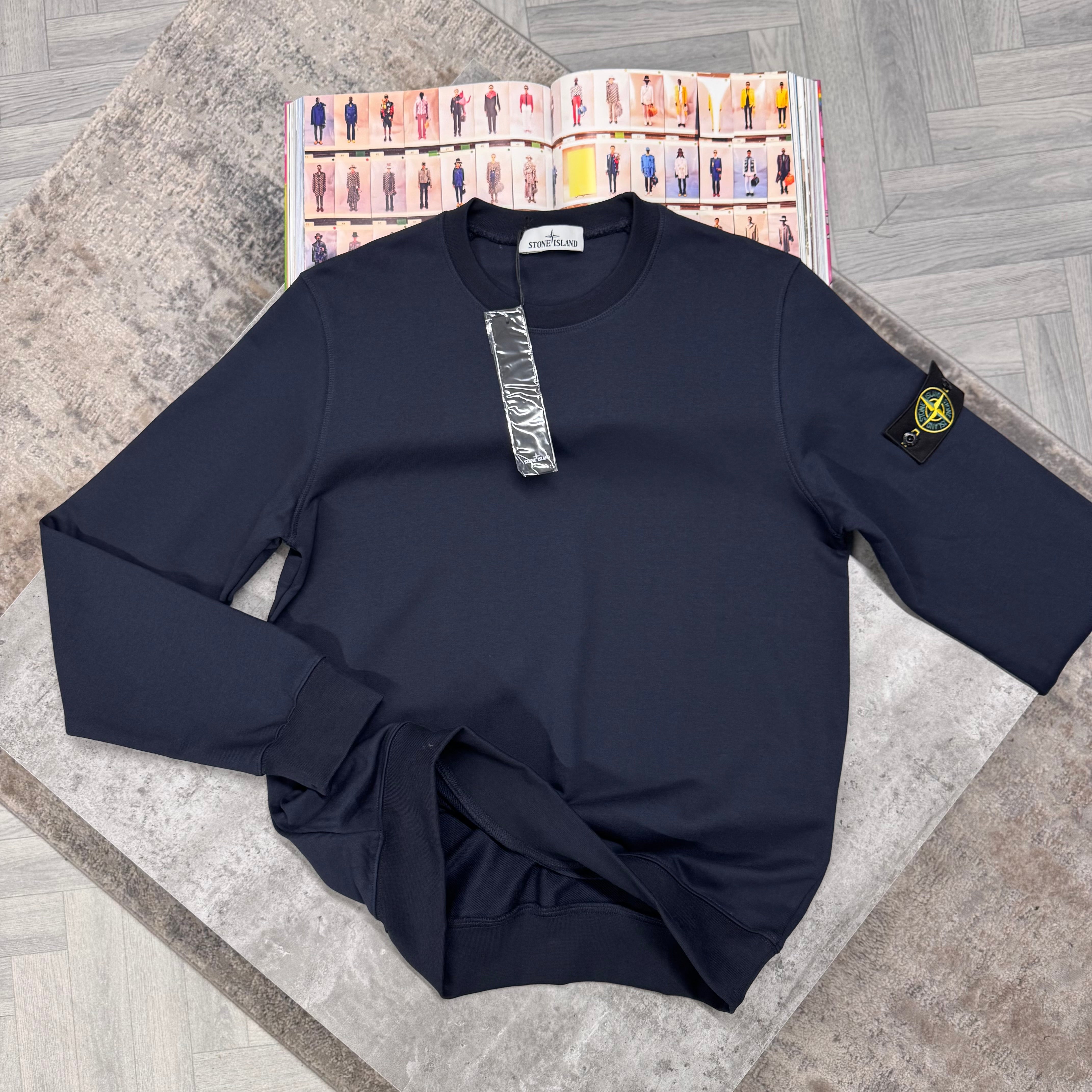SI CREWNECK JUMPER - NAVY