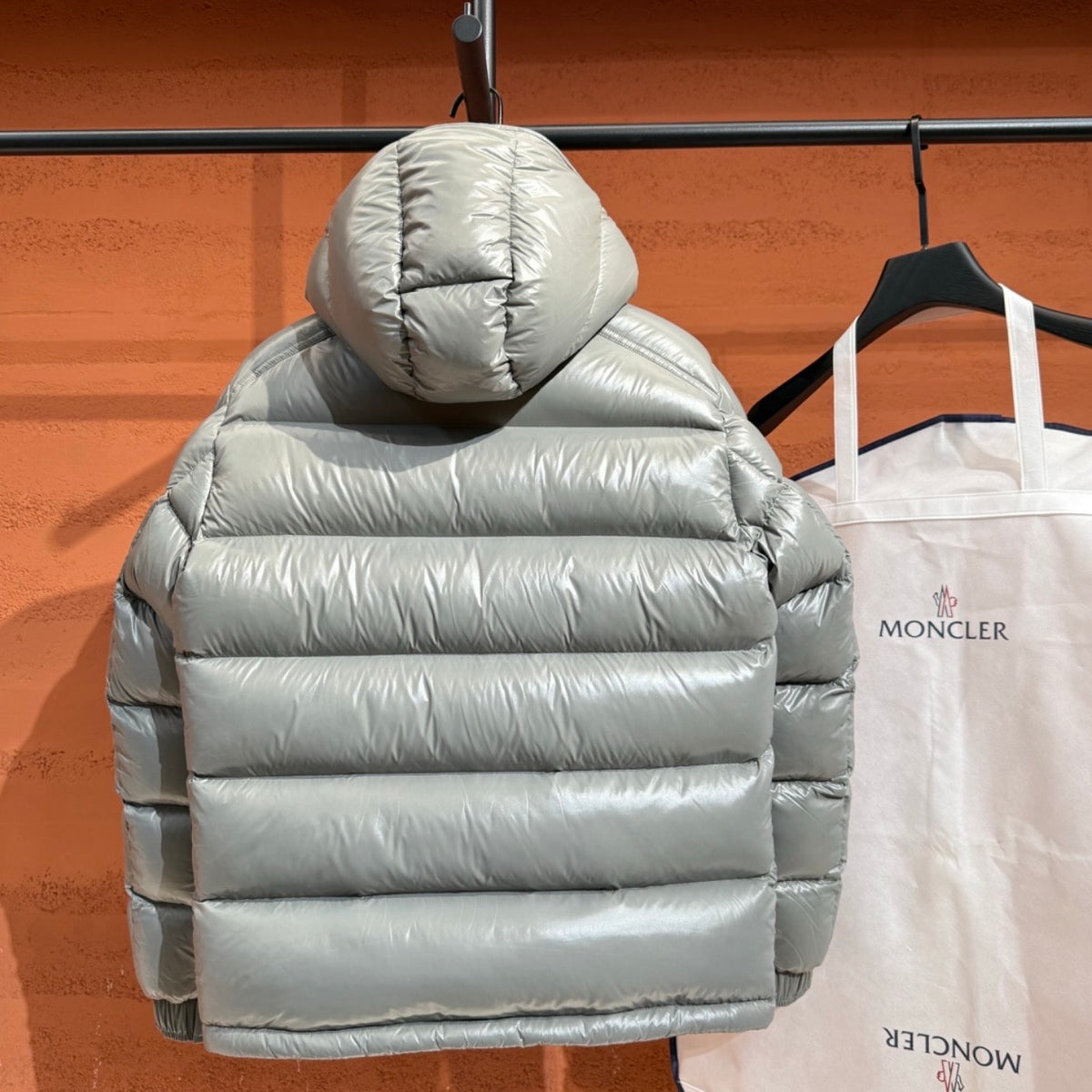(PRE ORDER) MNCLR MAYA COAT - GREY