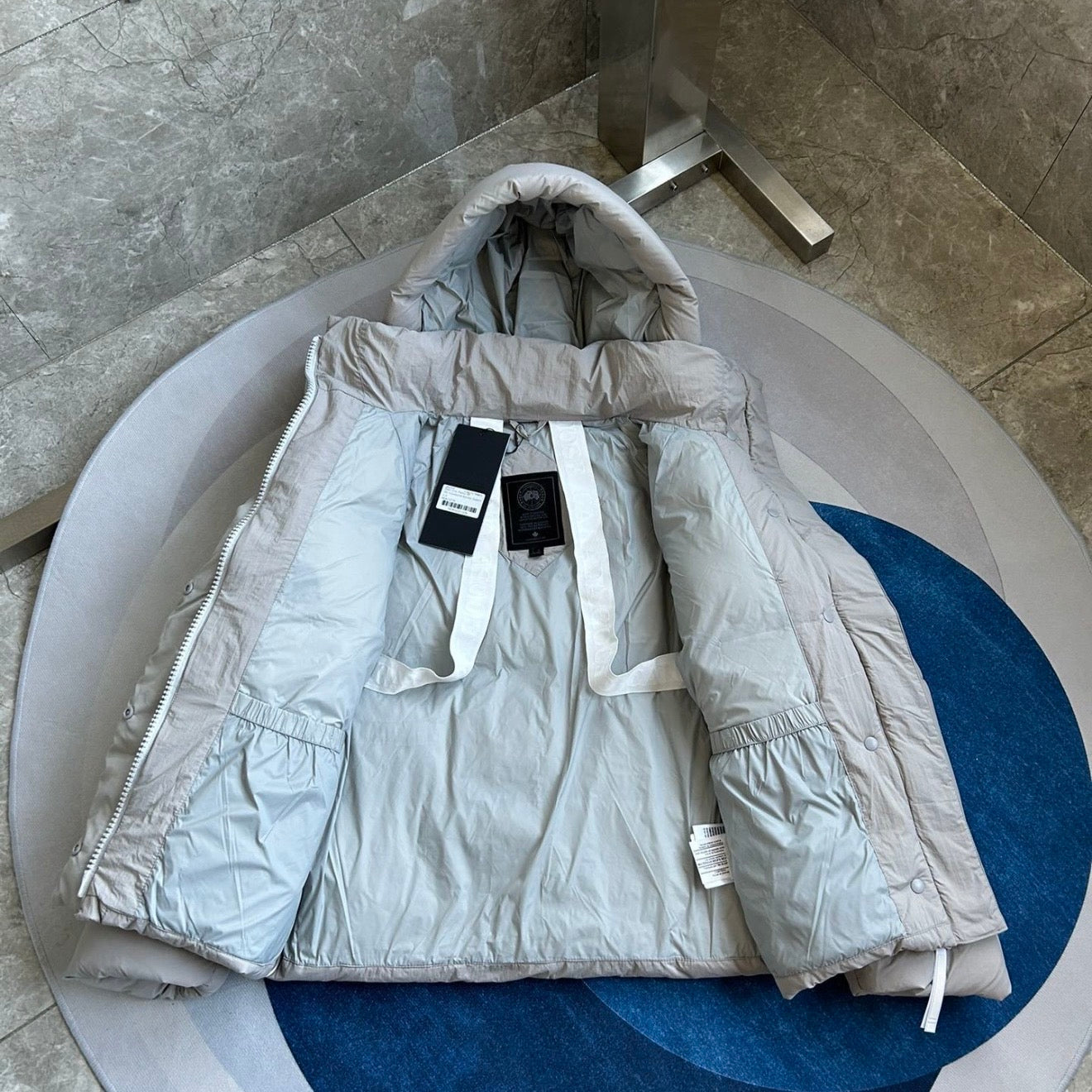 (PRE ORDER) CG JUNCTION PARKA - GREY, WHITE, SAND & BEIGE TAUPE