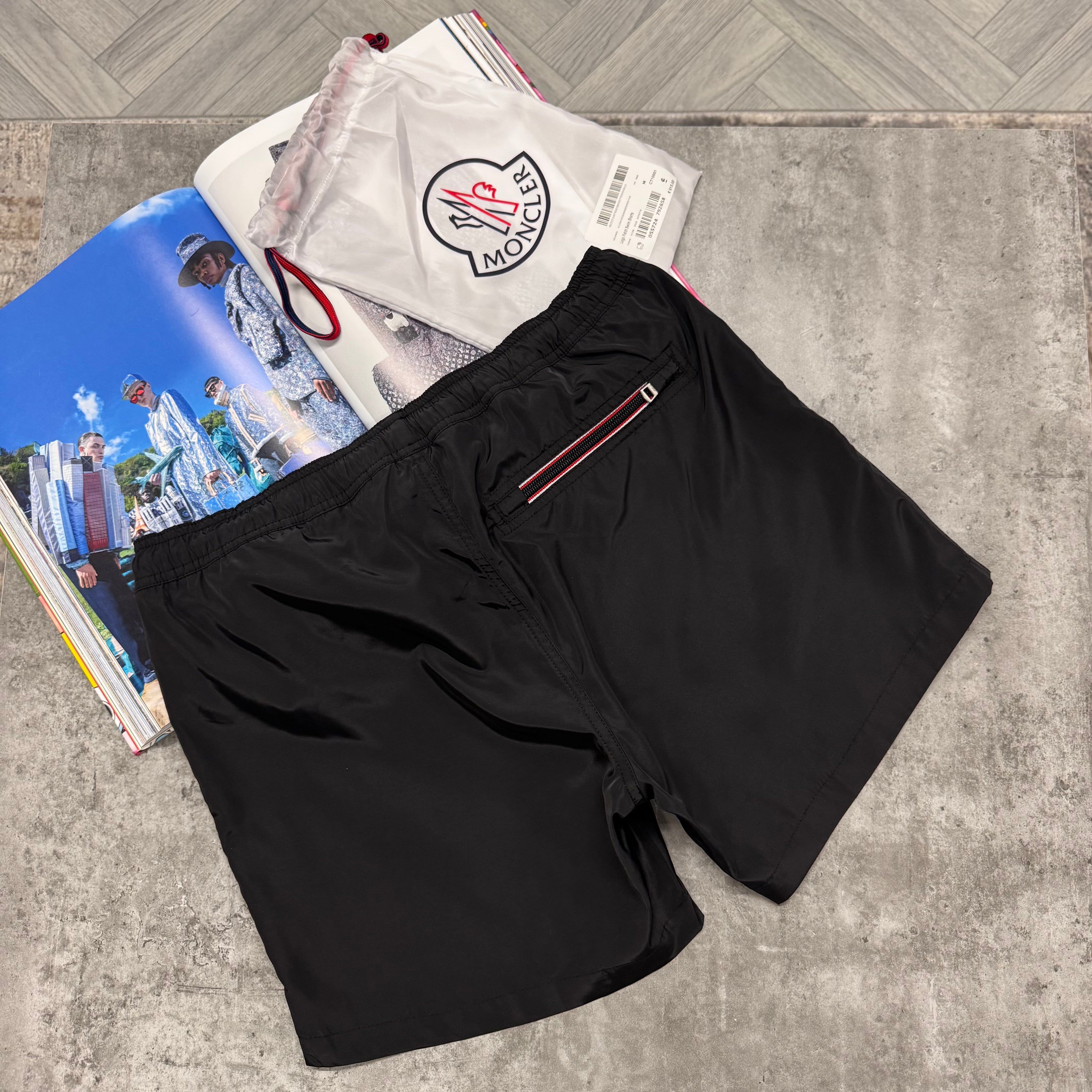 MNCLR BAGGED SWIMS - BLACK