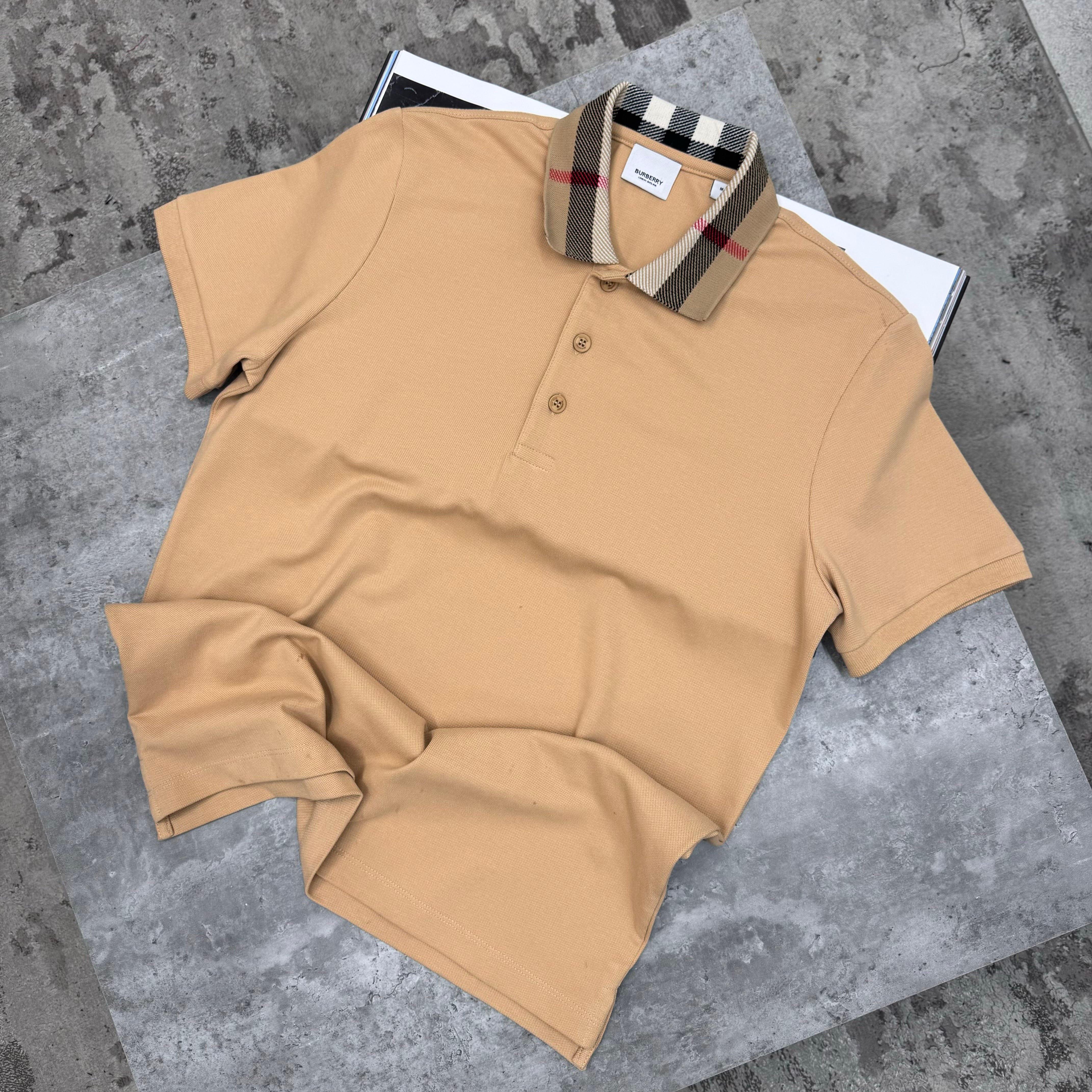 BURB POLO - BROWN