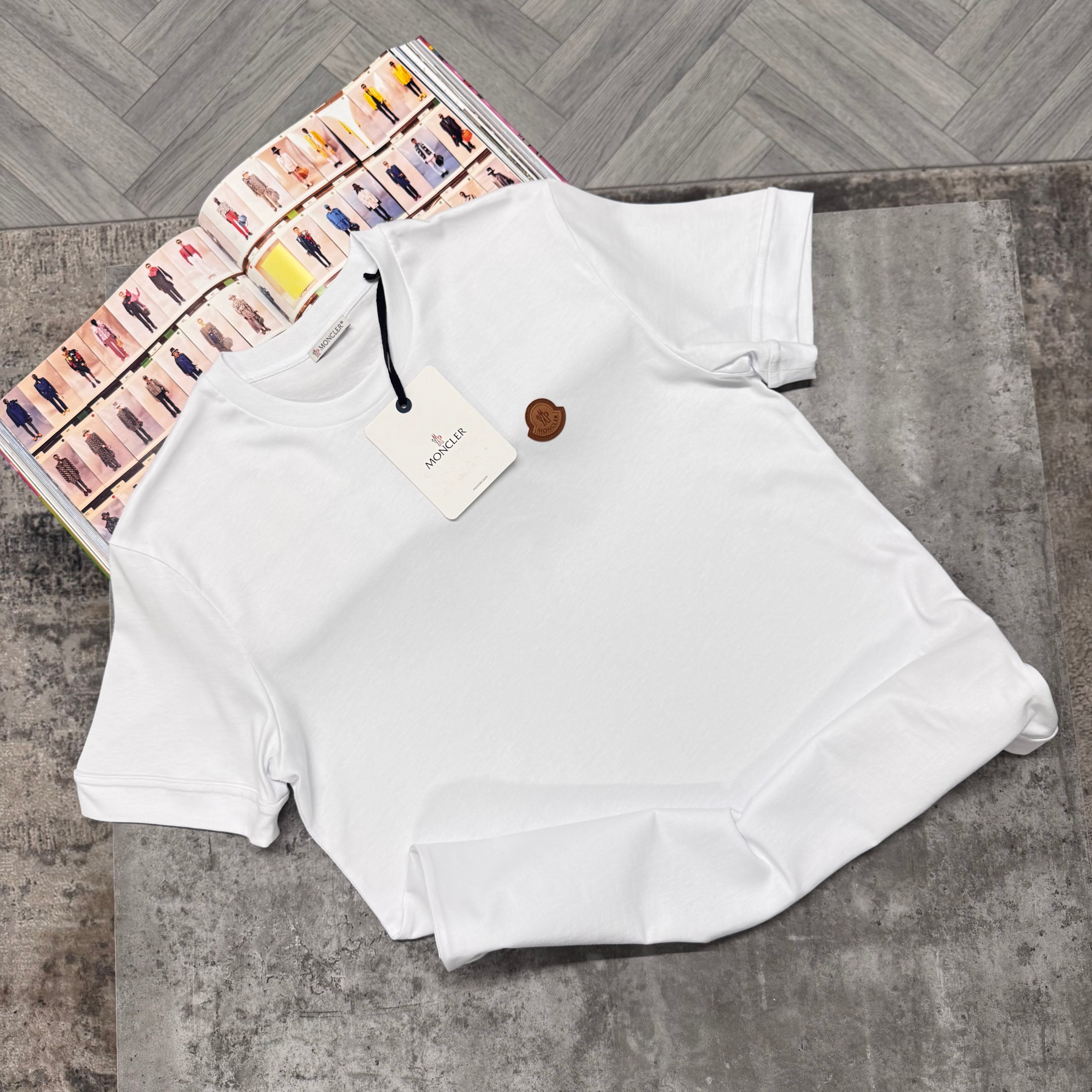MNCLR LAYERED BADGE T SHIRT - WHITE