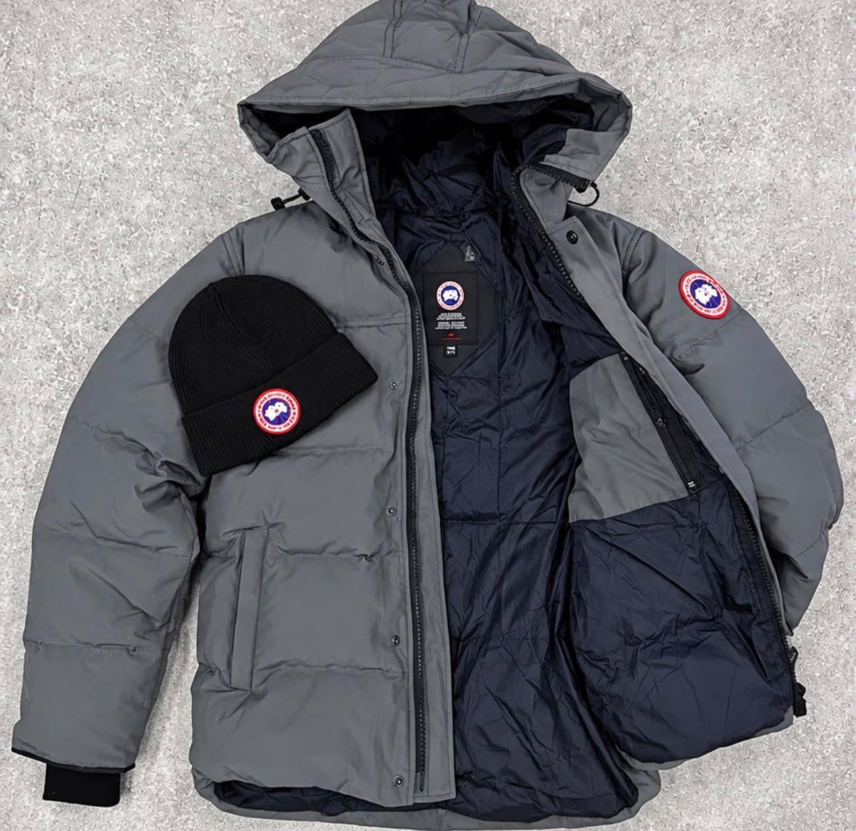 CG MACMILLAN COAT - ANTHRACITE