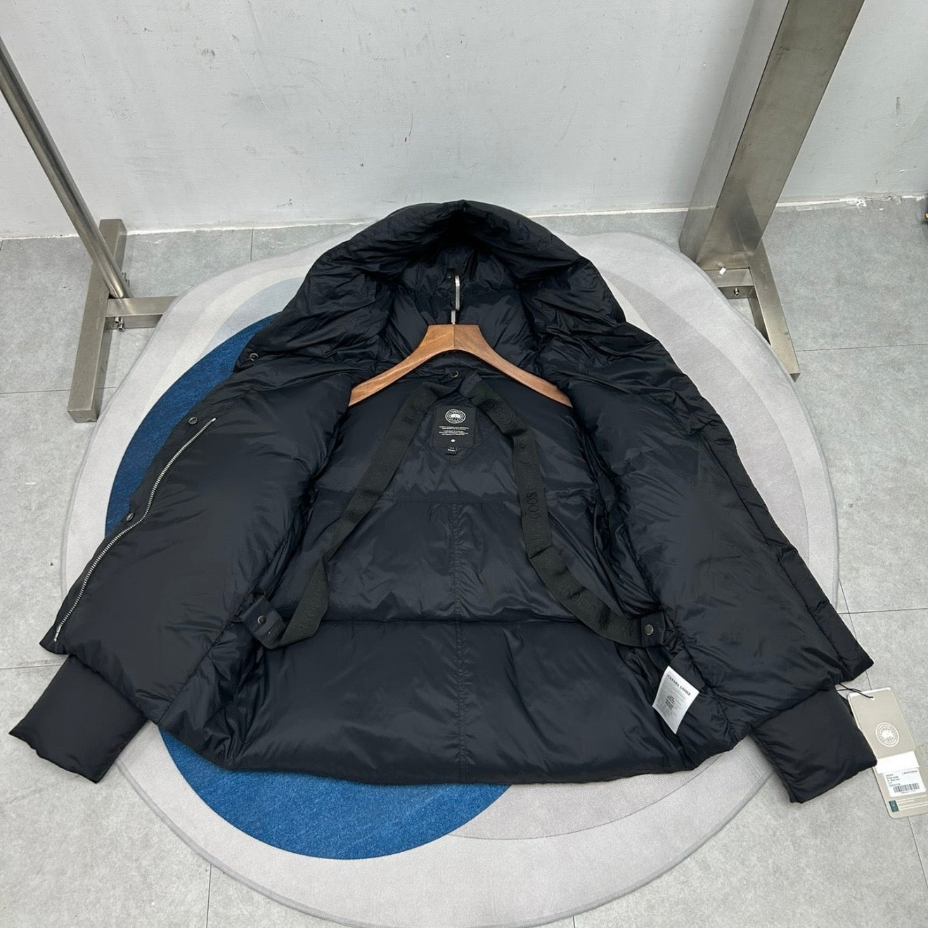 (PRE ORDER) CG RHODA COAT - BLACK & TAUPE