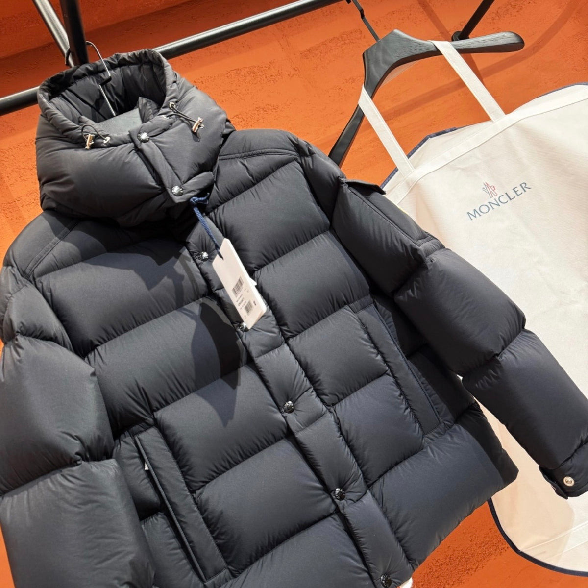(PRE ORDER) MNCLR MAYA 70 COAT - BLACK