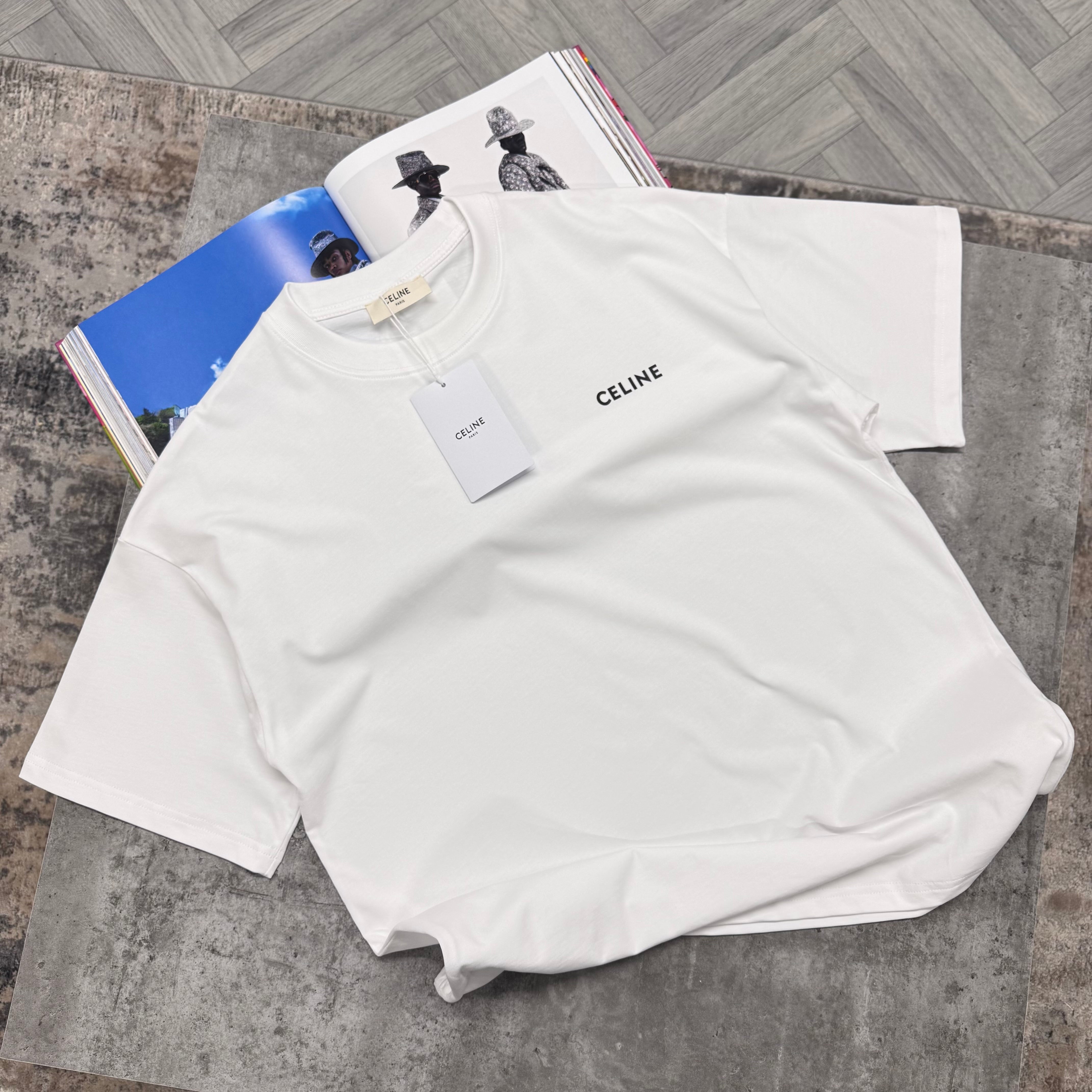 CLNE LOGO T SHIRT - WHITE