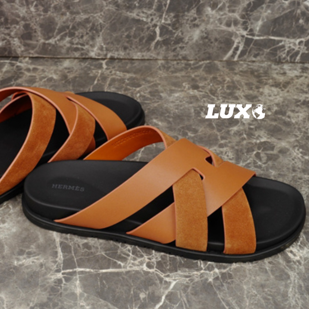 (PRE ORDER) HMES CROSSOVER SLIDES - TAN