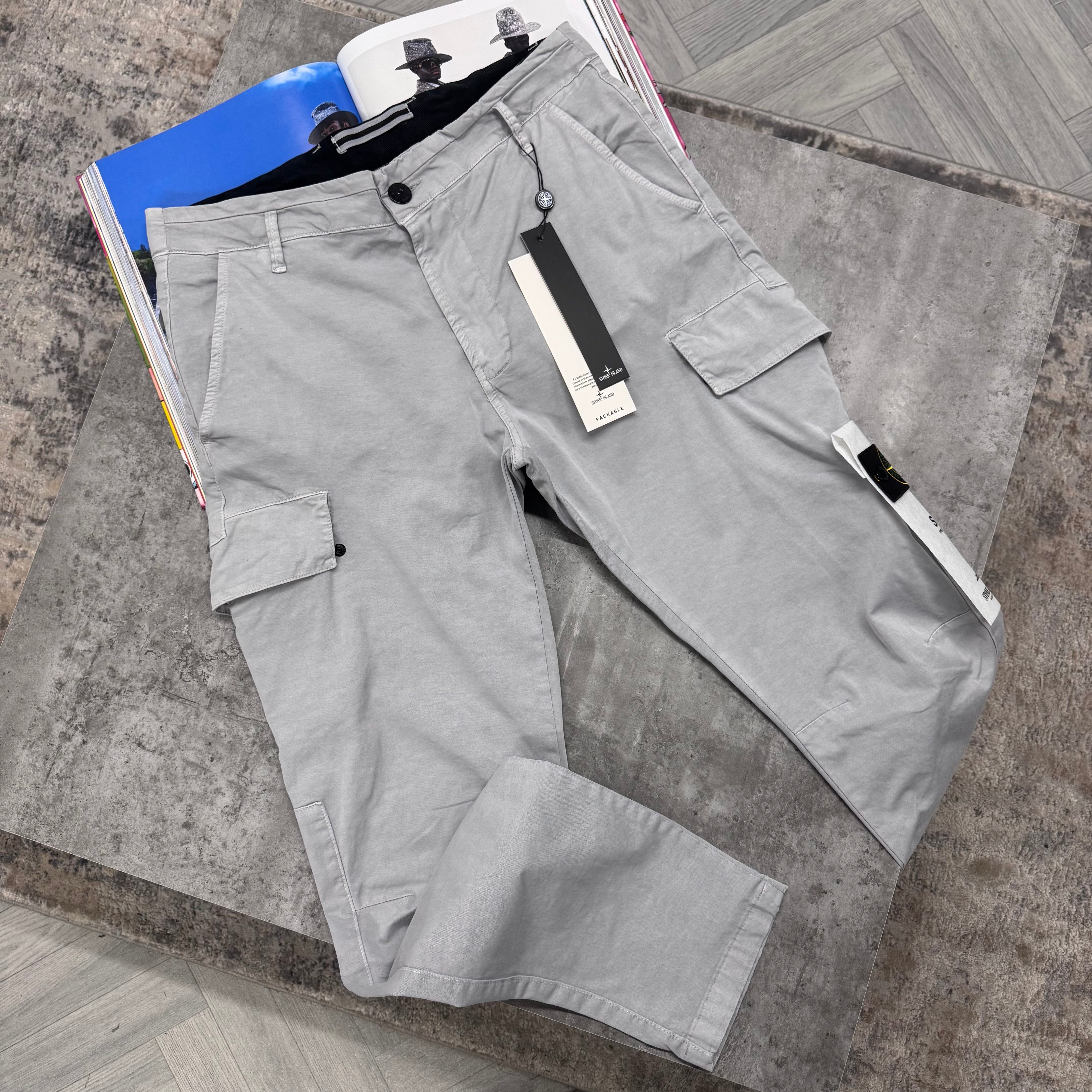 STONEY SS25 CARGOS - LIGHT GREY