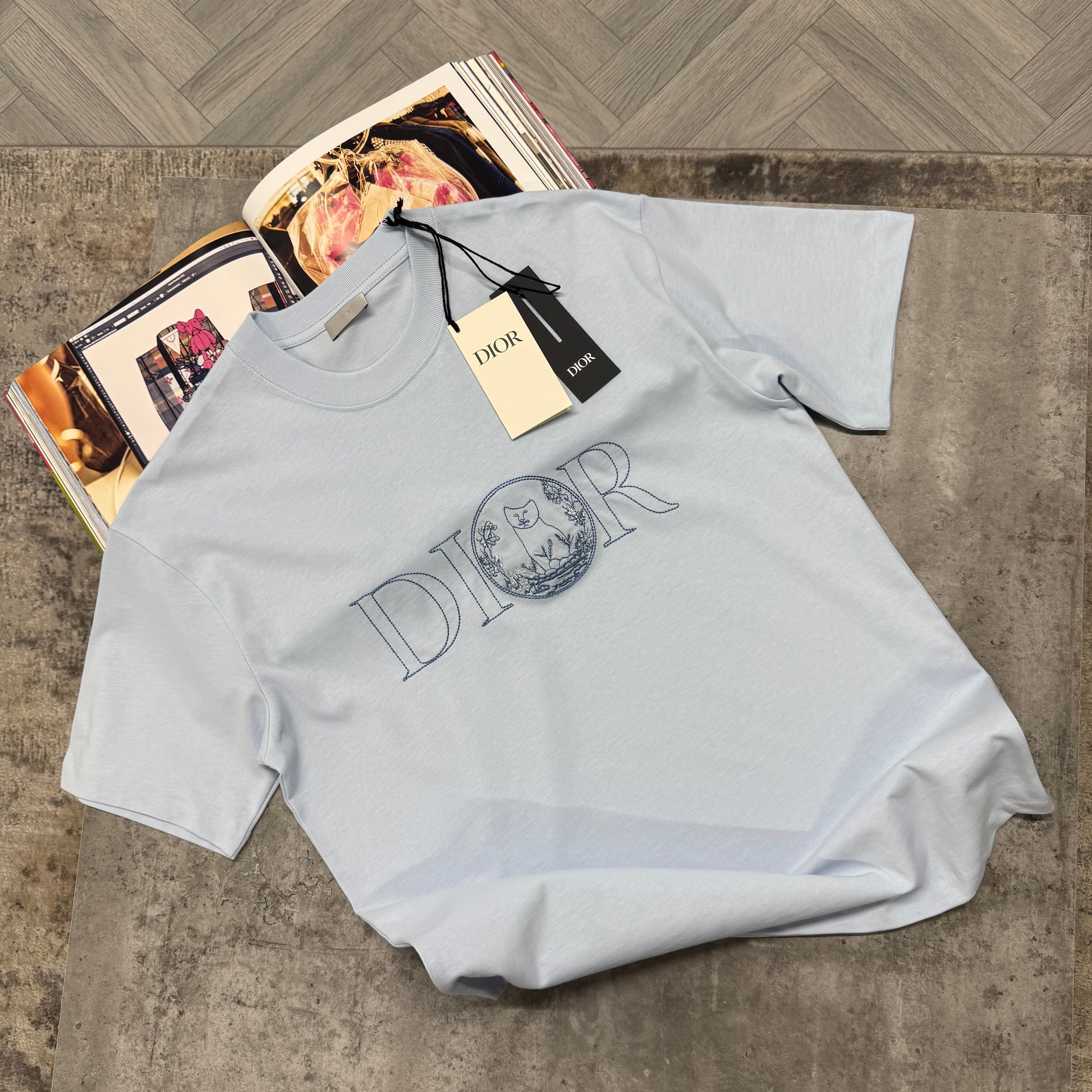 CD HYLTON T SHIRT - SKY BLUE