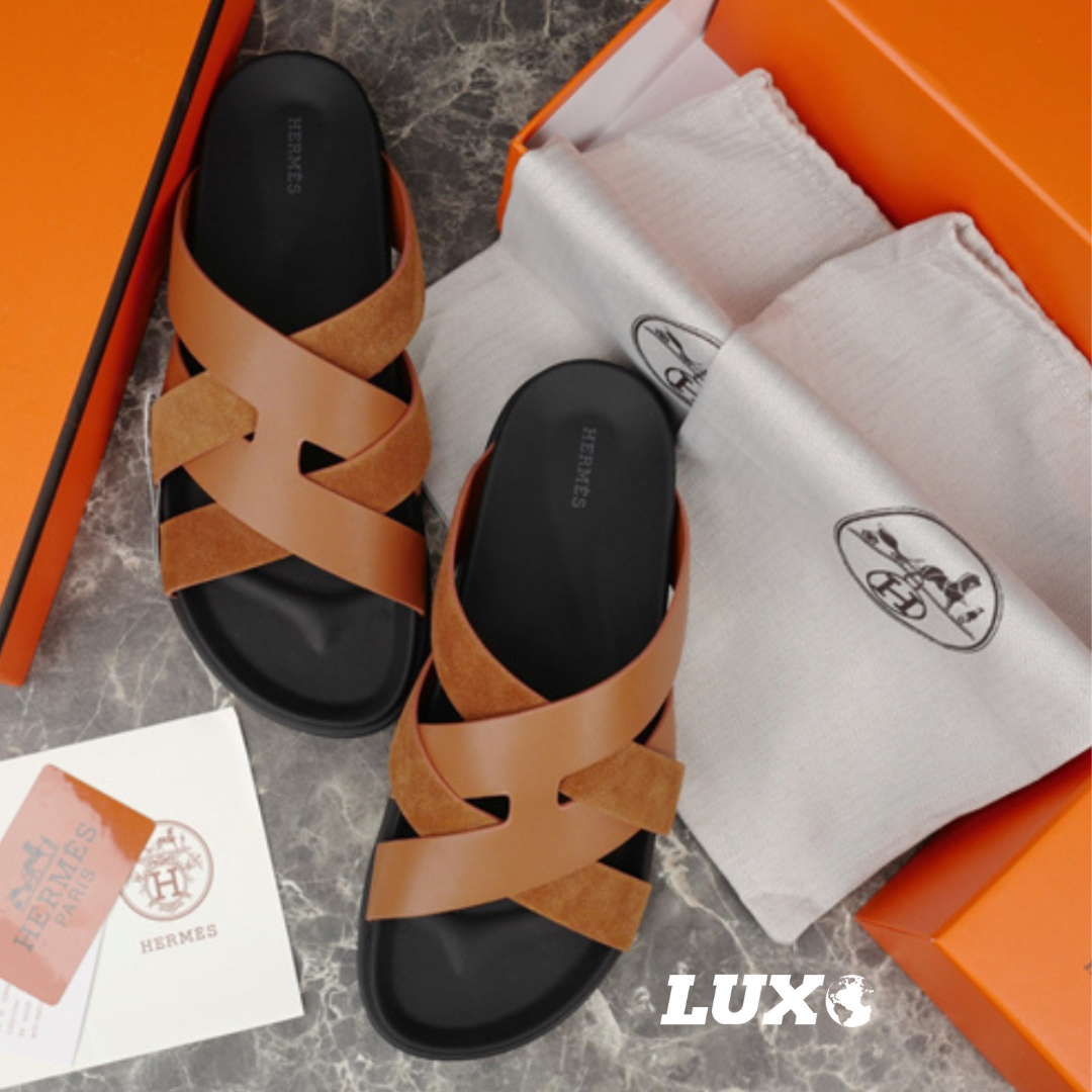 (PRE ORDER) HMES CROSSOVER SLIDES - TAN