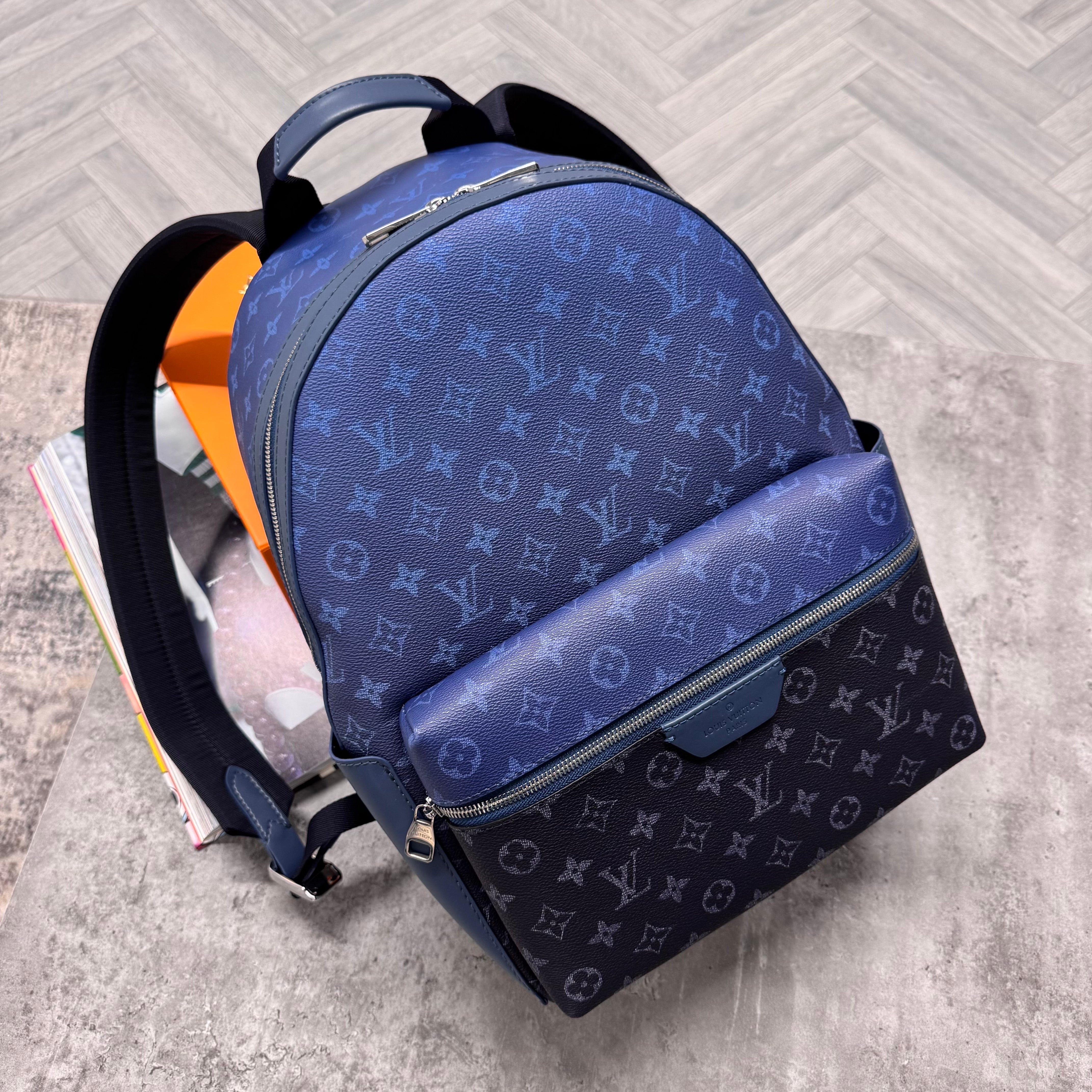 (PRE ORDER) LVE MONOGRAM BACKPACK - BLUE FADE