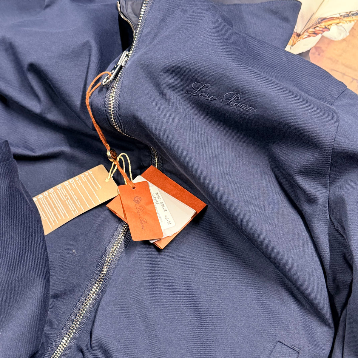 LORO REVERSIBLE JAKCET - NAVY