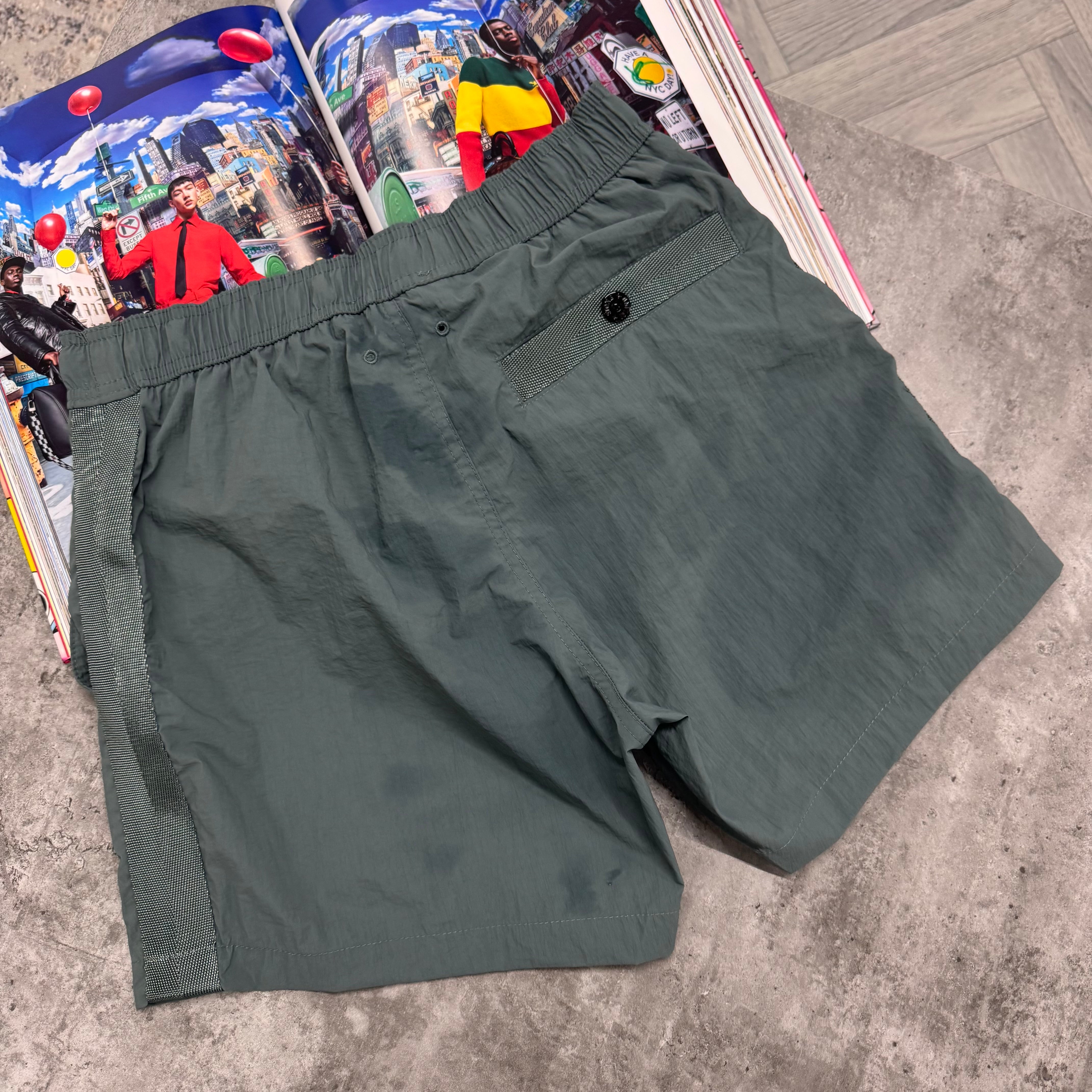 SI SQUARE BADGE SWIMS - SEA GREEN