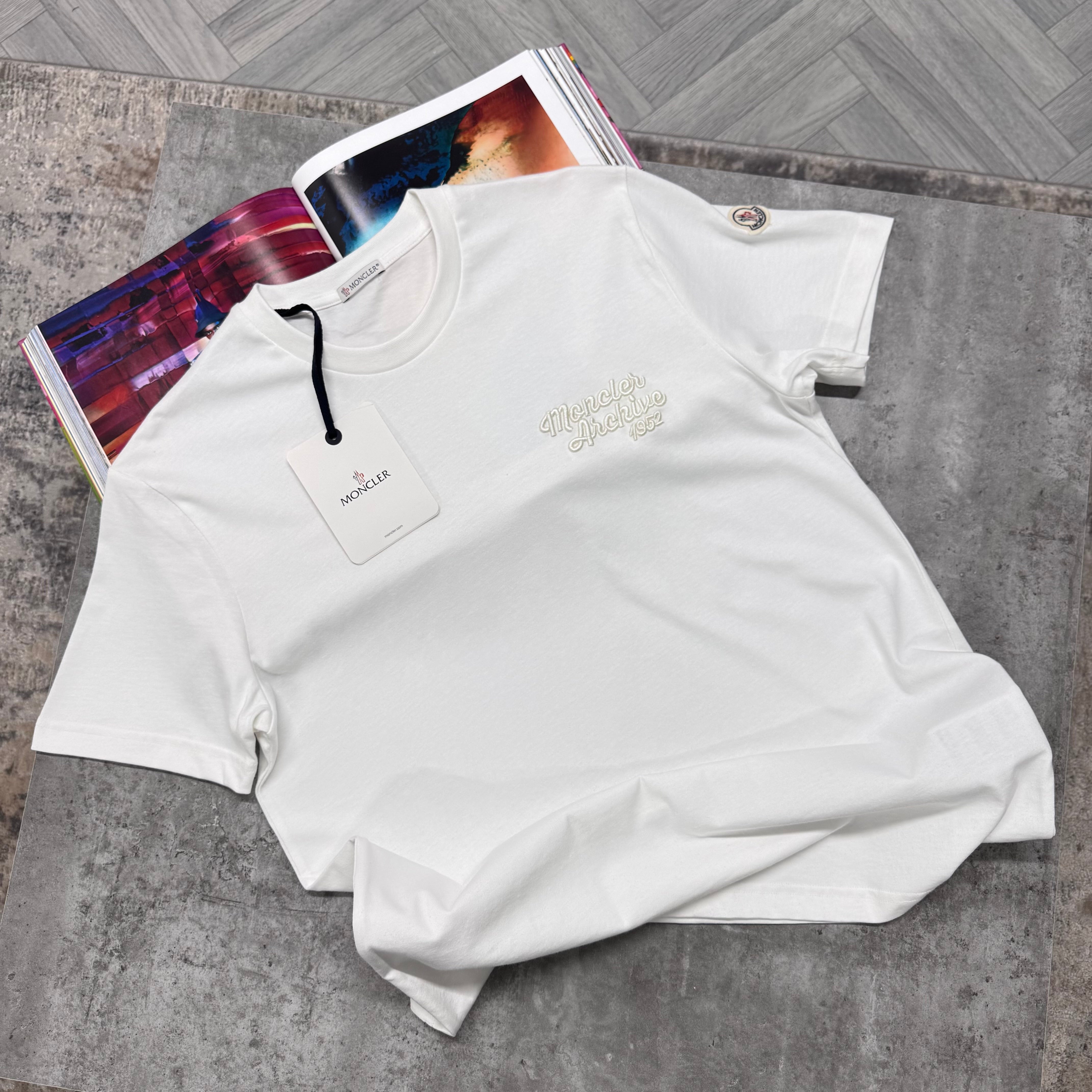 MNCLR ARCHIVE T SHIRT - WHITE