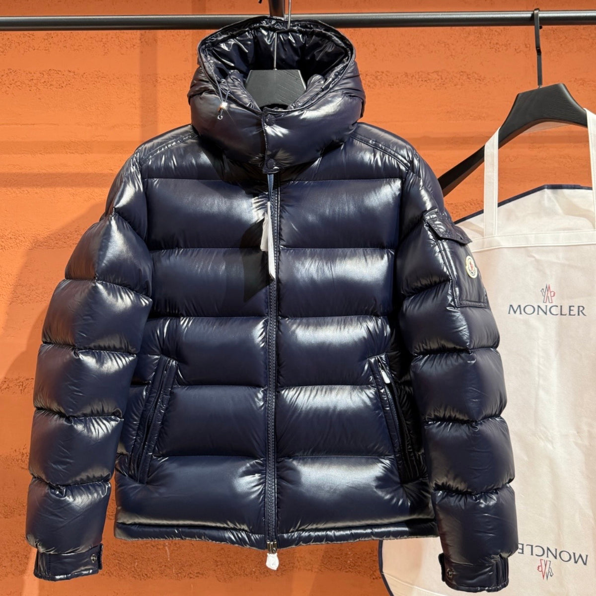 (PRE ORDER) MNCLR MAYA COAT - NAVY