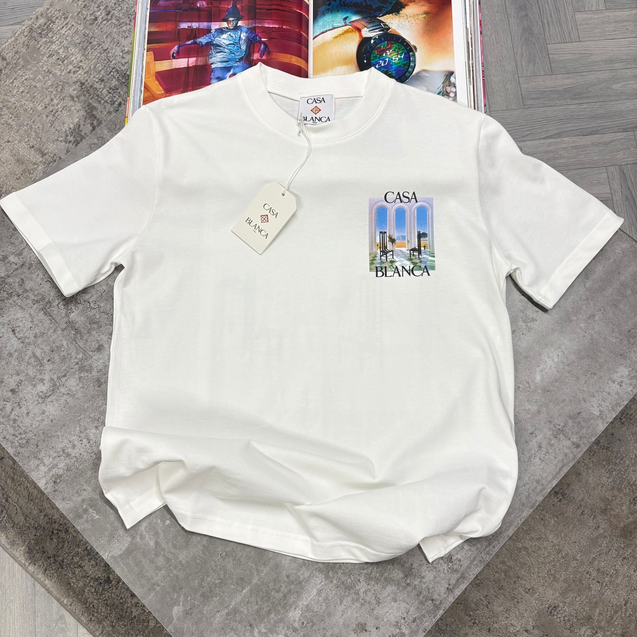 CB T SHIRT - WHITE