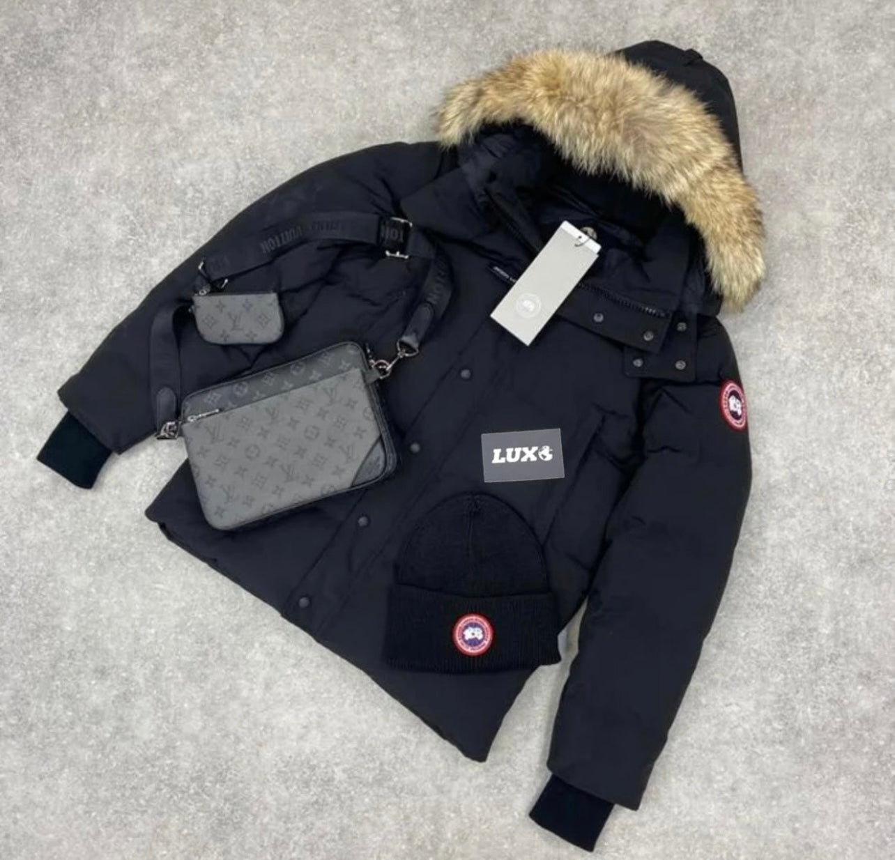 CG WYNDHAM COAT - BLACK