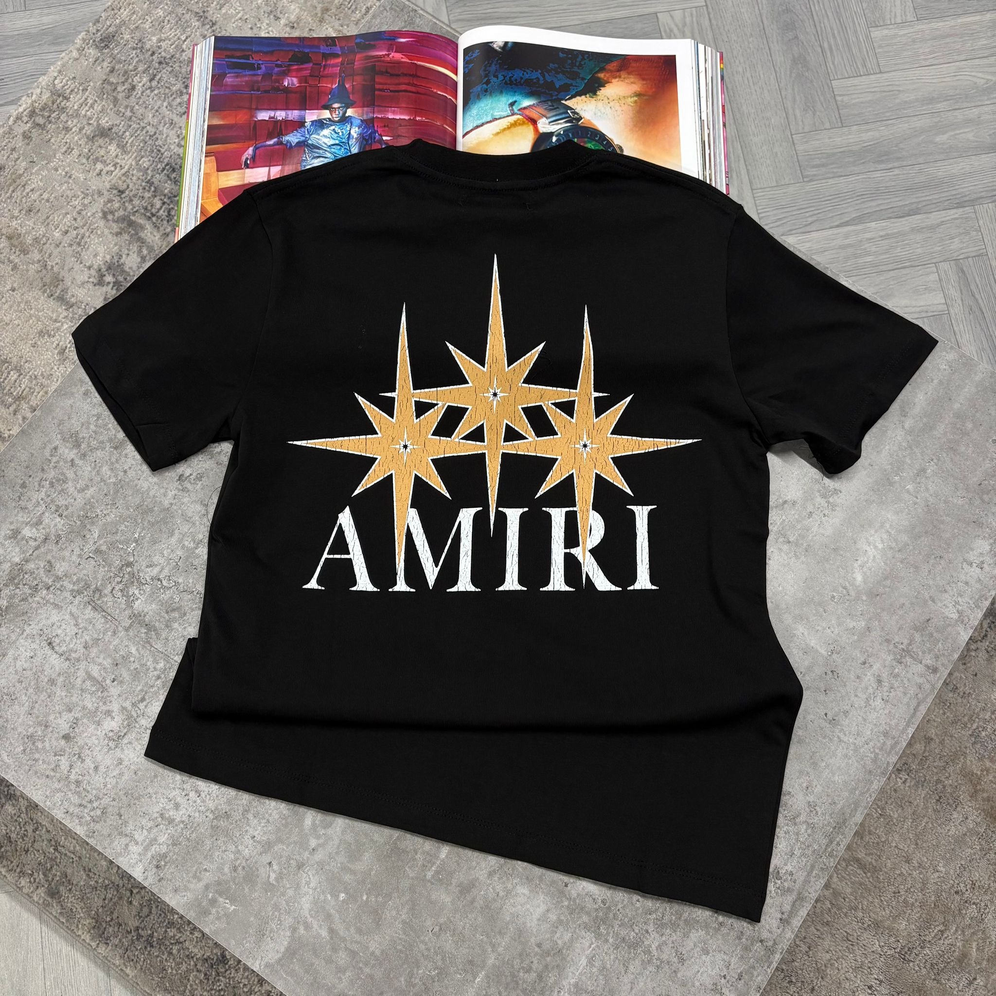 AM T SHIRT - BLACK