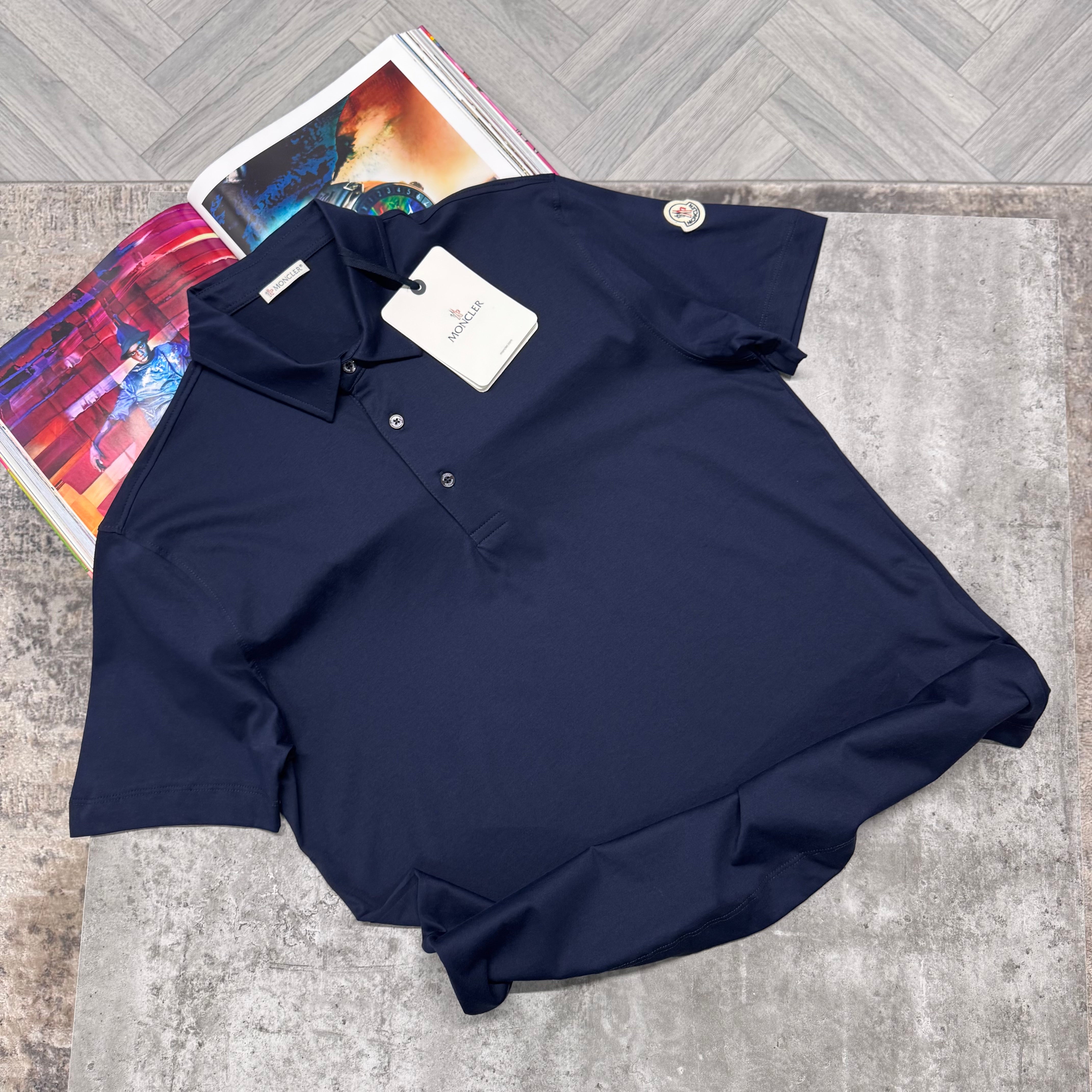 MNCLR POLO T SHIRT - NAVY