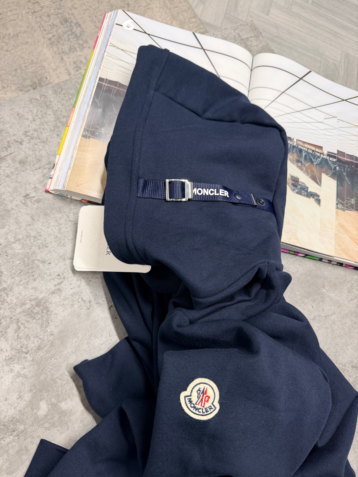MNCLR ADJUSTABLE HOODIE - NAVY