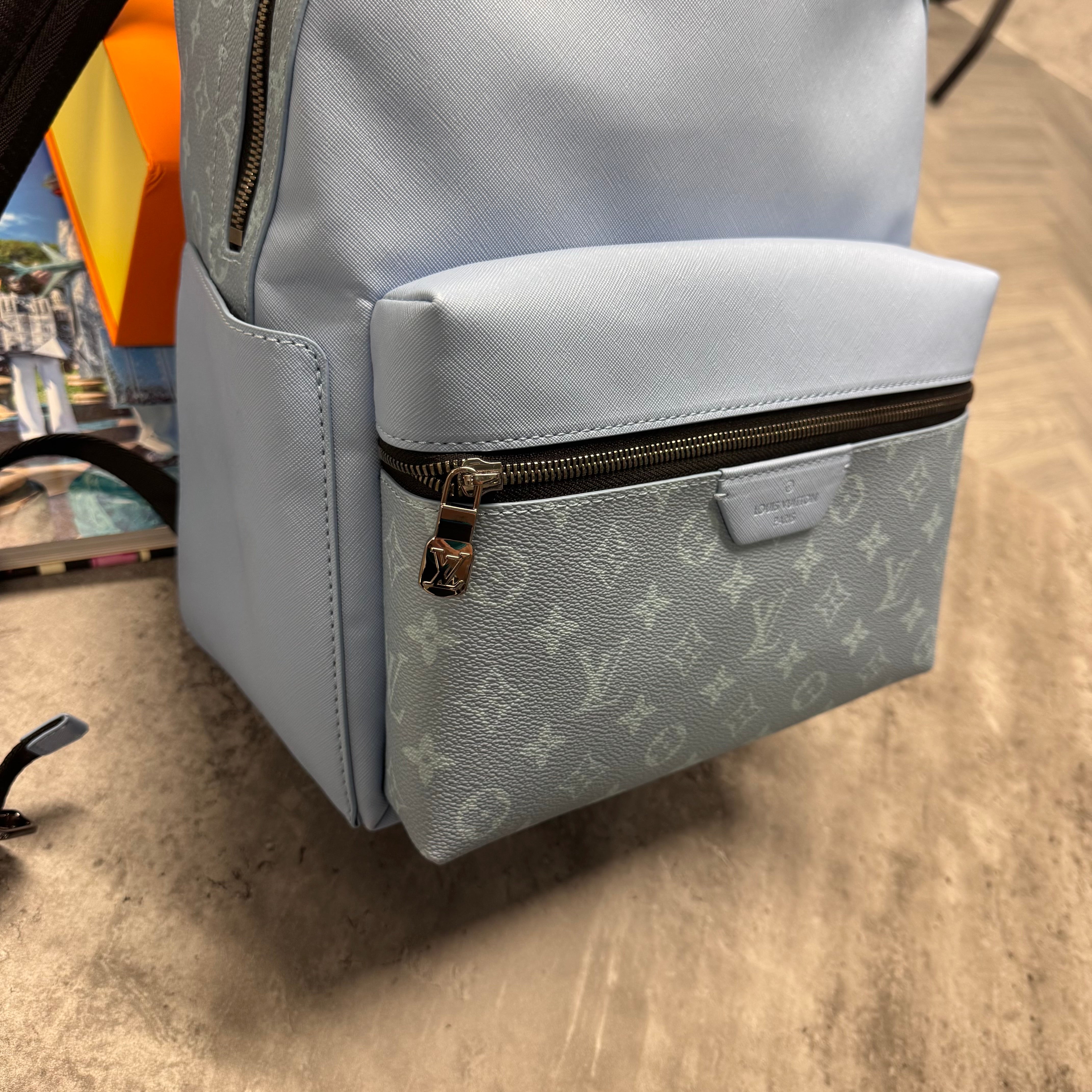 (PRE ORDER) LVE MONOGRAM BACKPACK - SKY BLUE