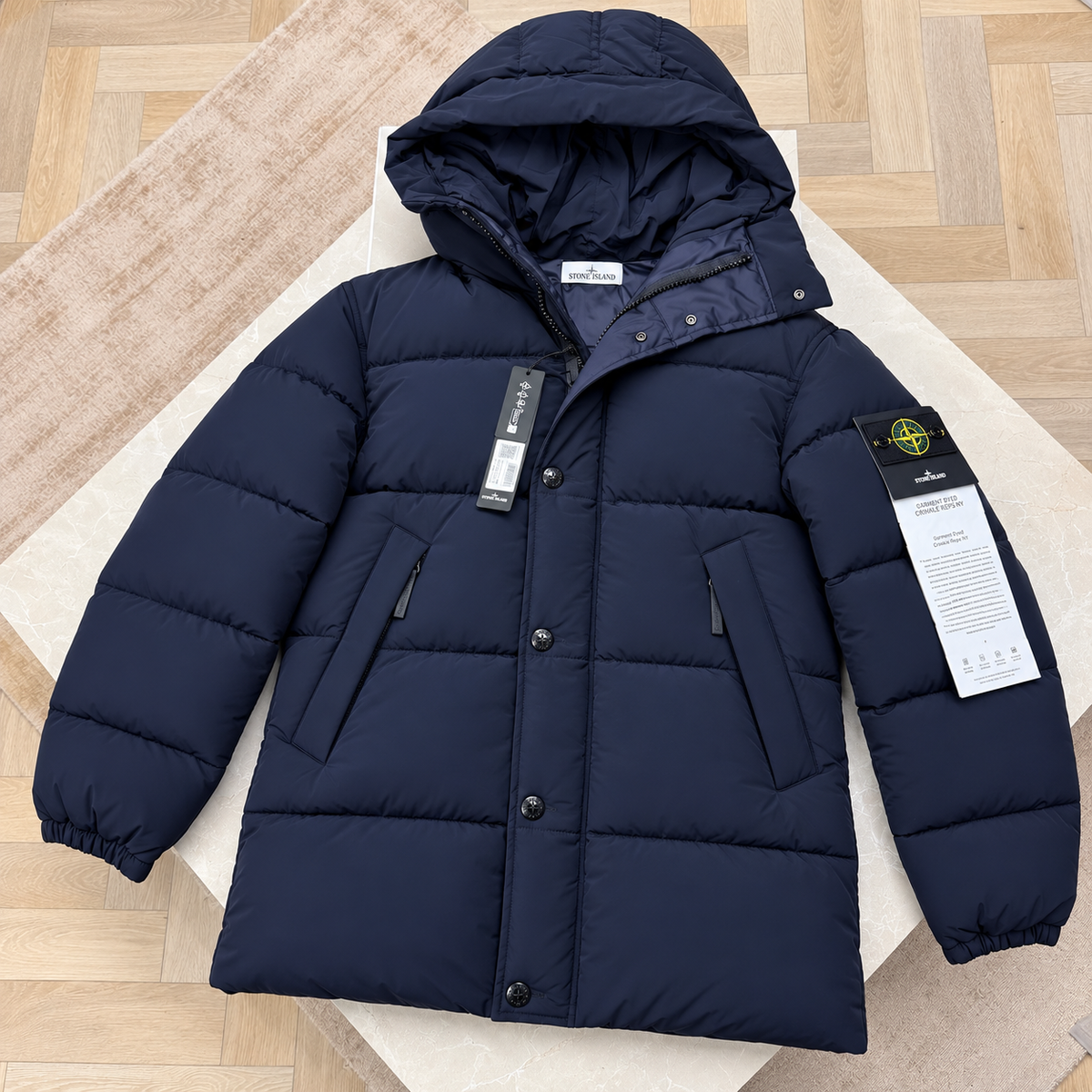 SI PUFFER COAT - NAVY
