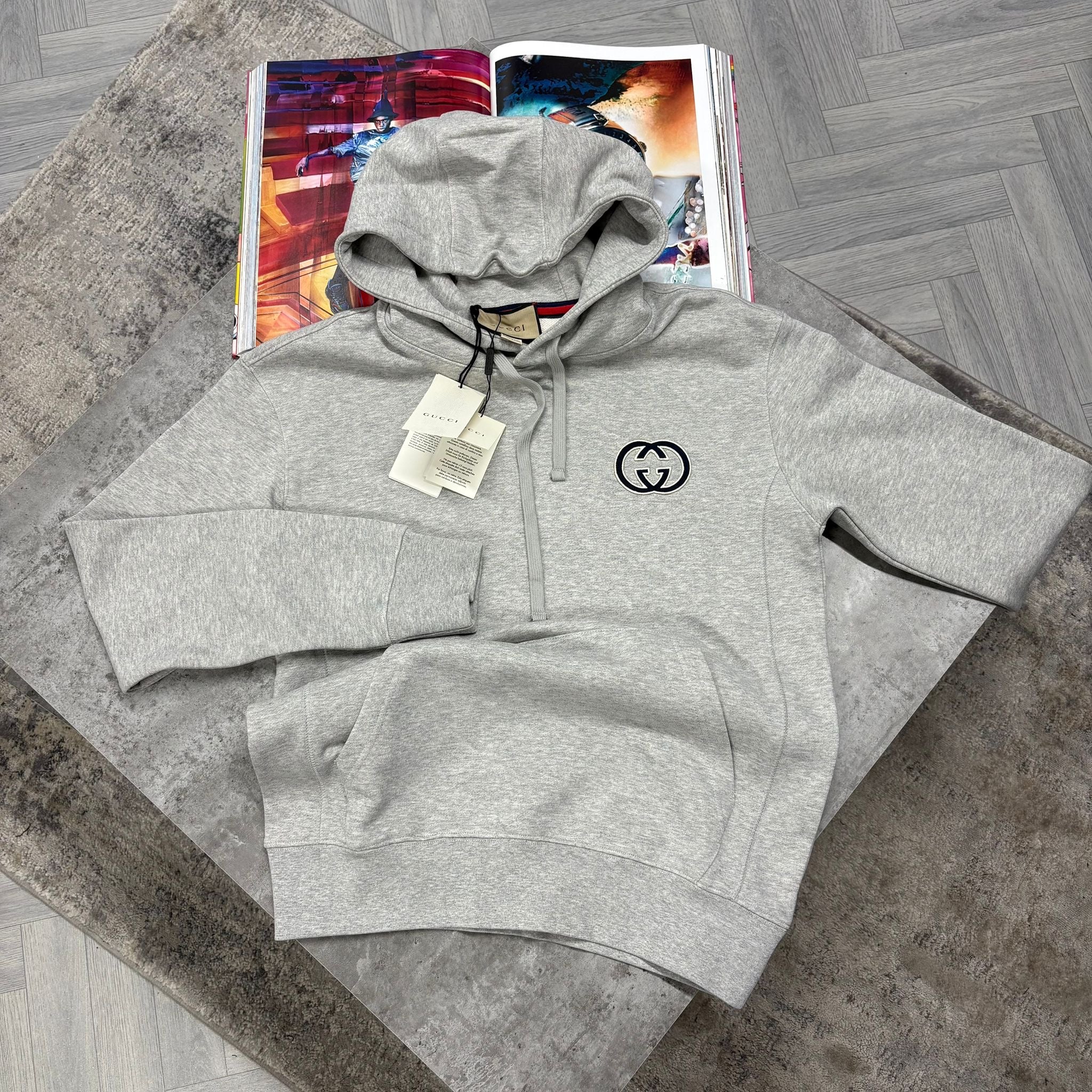 GCI LOGO HOODIE - GREY