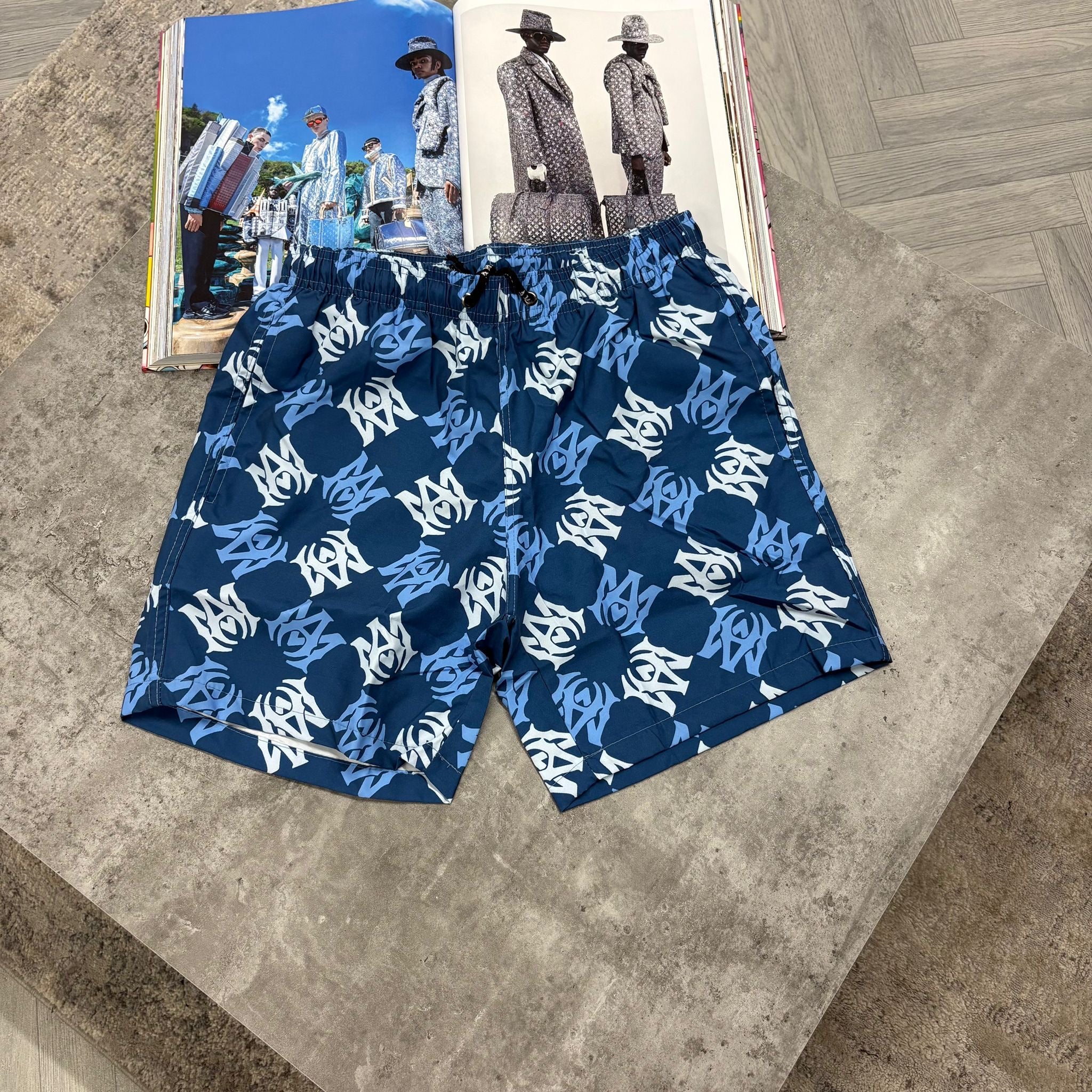 AM SWIM SHORTS - BLUE