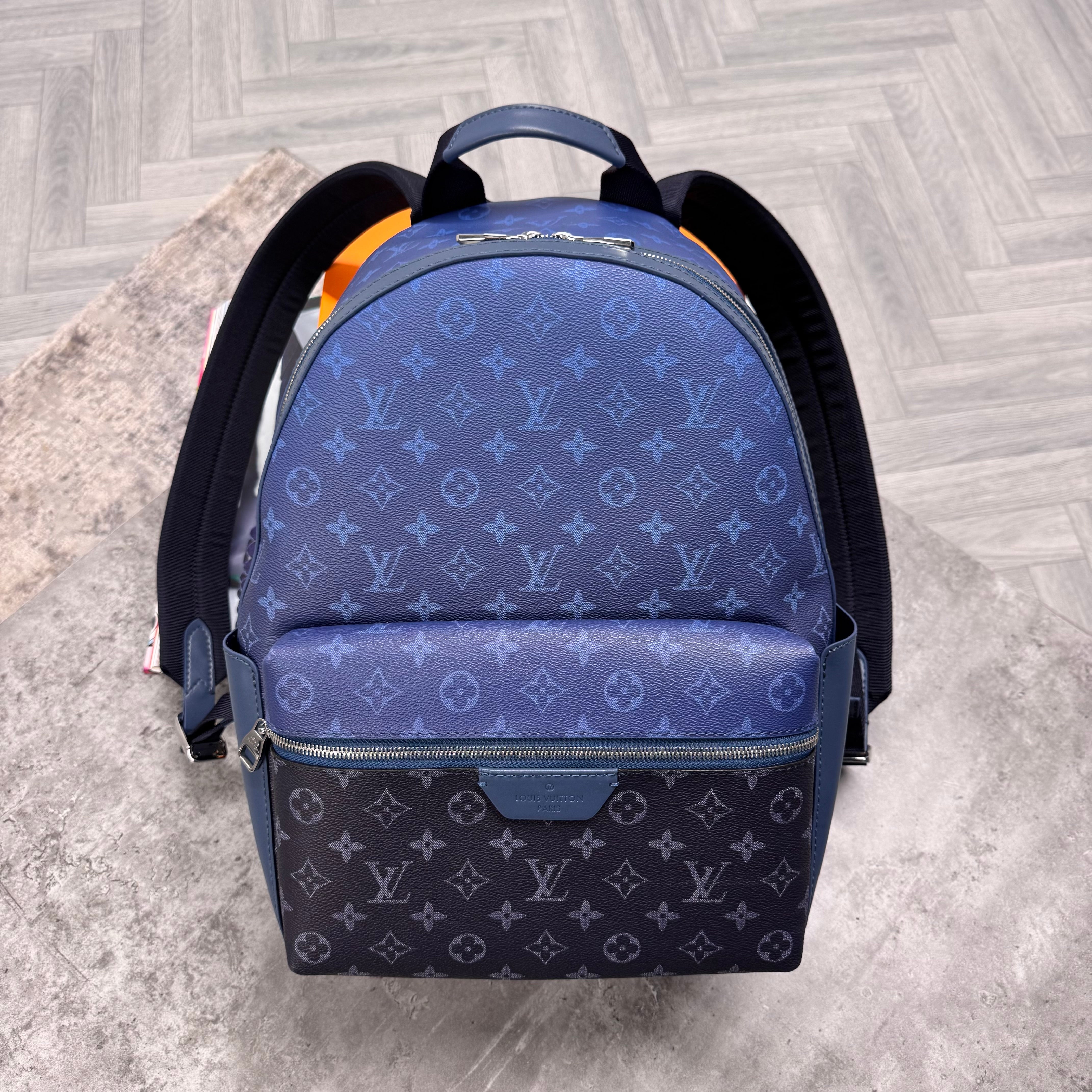 (PRE ORDER) LVE MONOGRAM BACKPACK - BLUE FADE