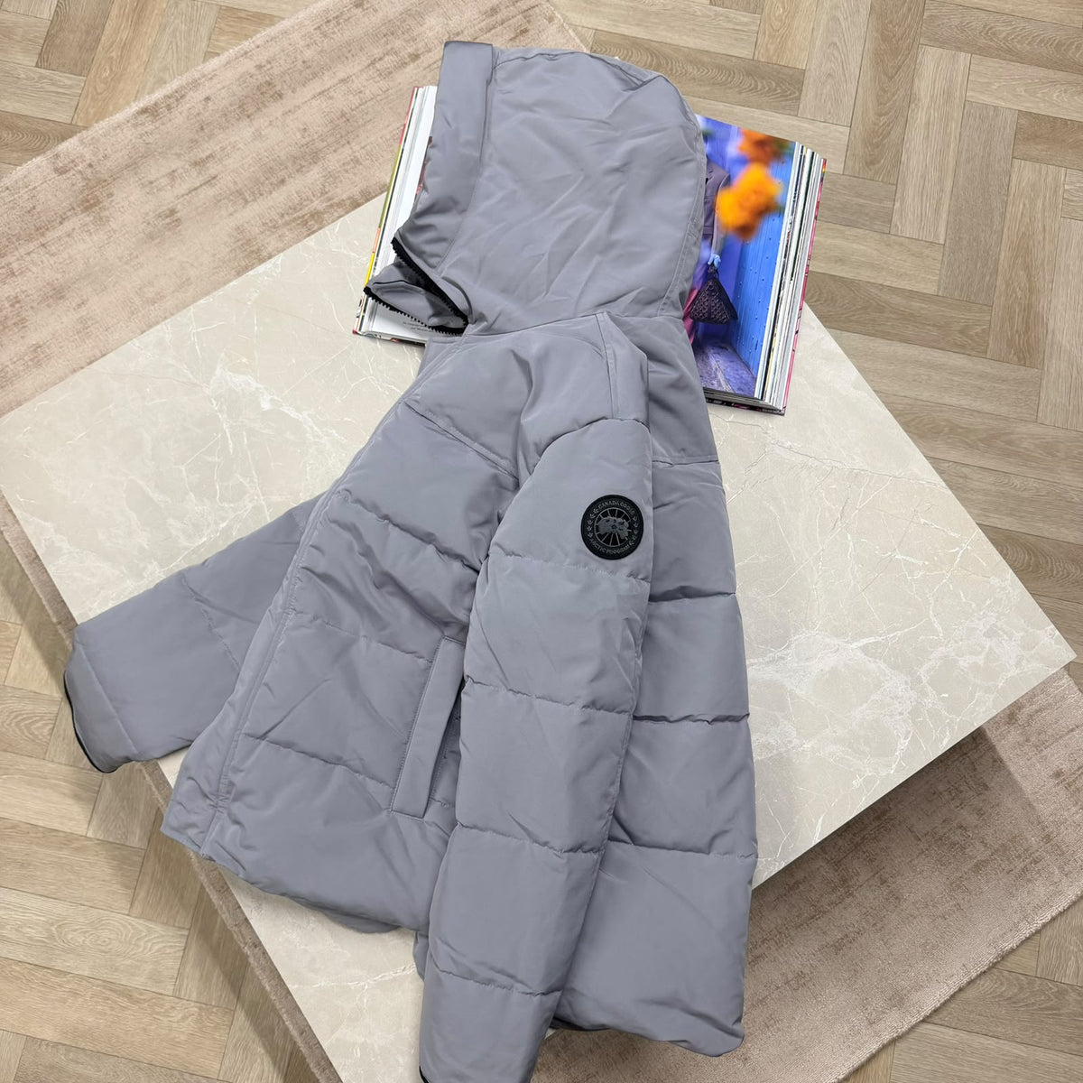 CG BLACK BADGE MACMILLAN COAT - GREY