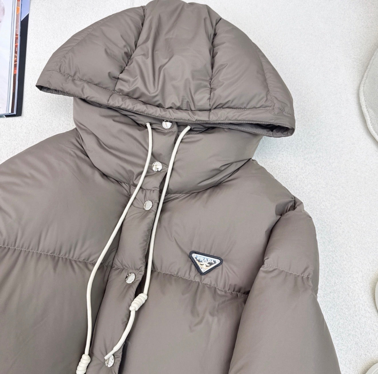 (PRE ORDER) PDA PUFFER COAT - BROWN