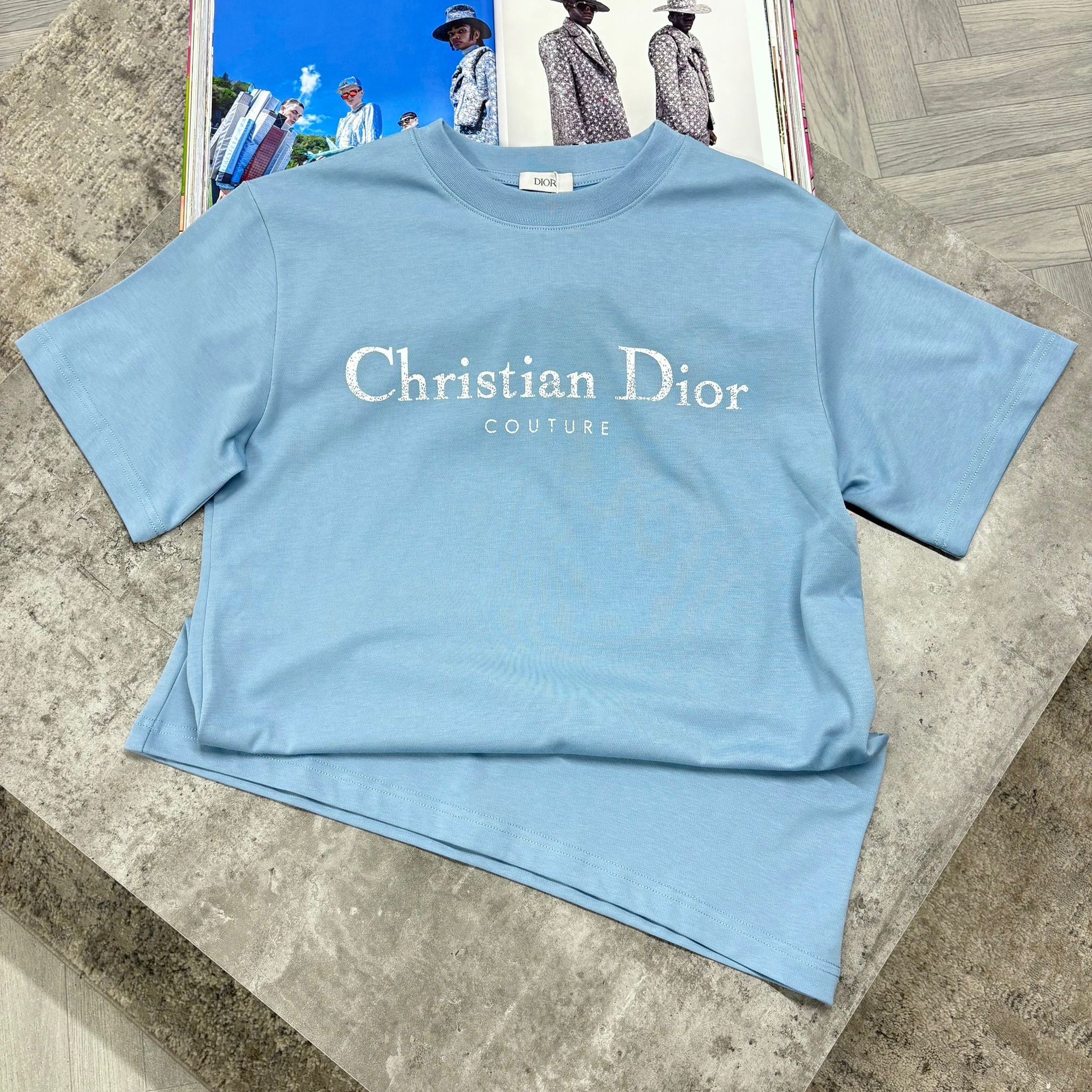 CD COUTURE T SHIRT - SKY BLUE