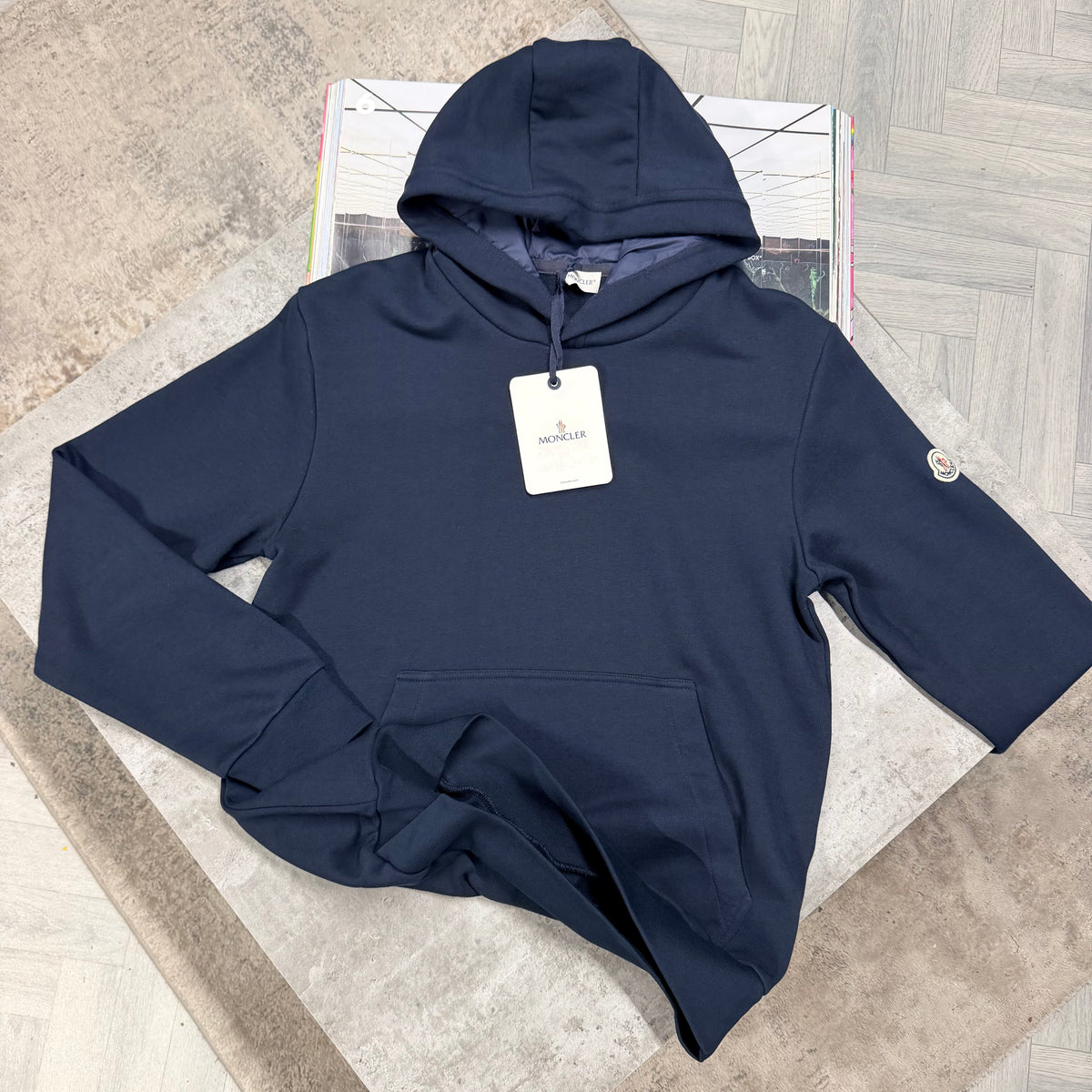MNCLR ADJUSTABLE HOODIE - NAVY