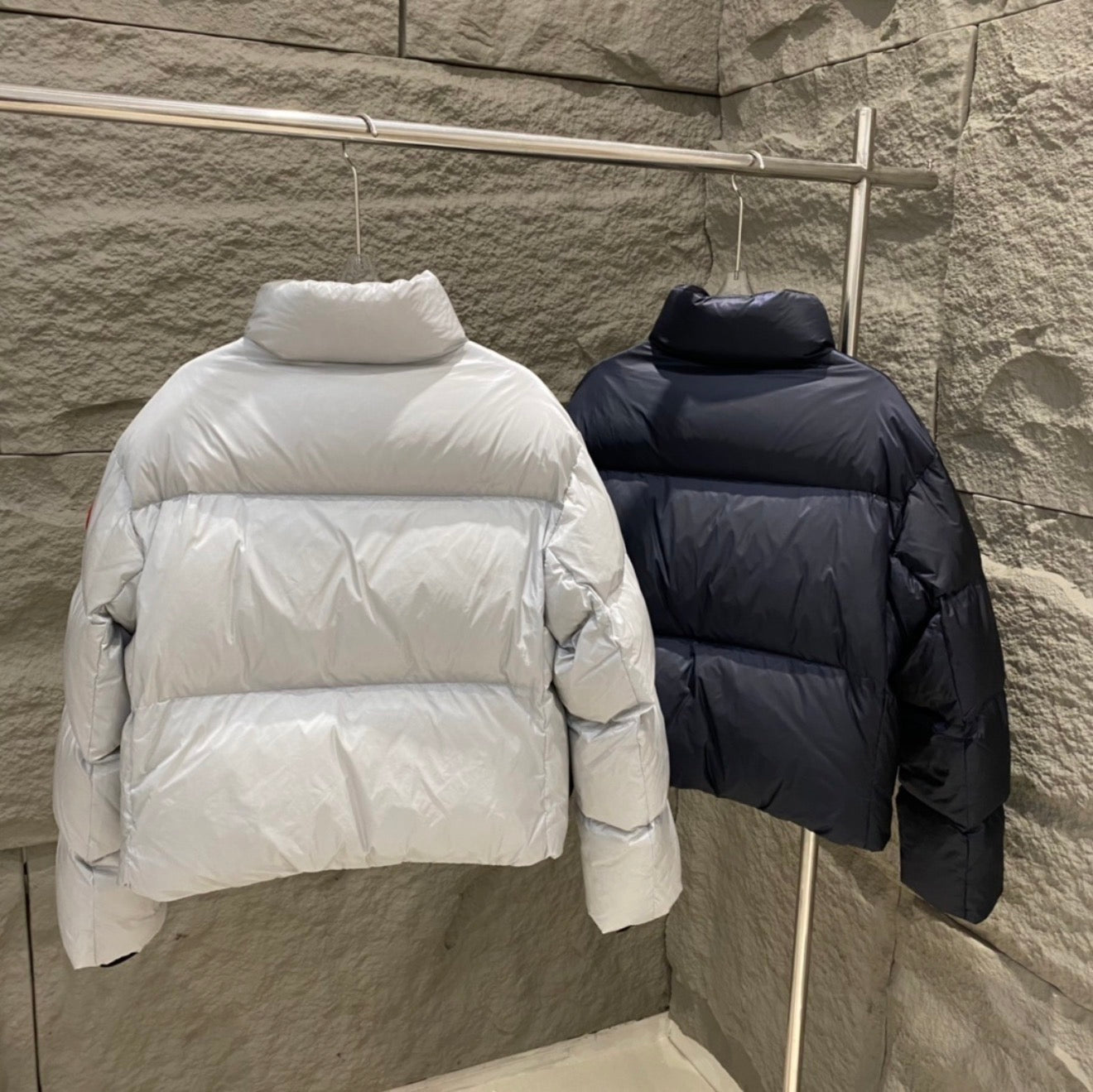 (PRE ORDER) CG PUFFER - WHITE, BLACK & NAVY