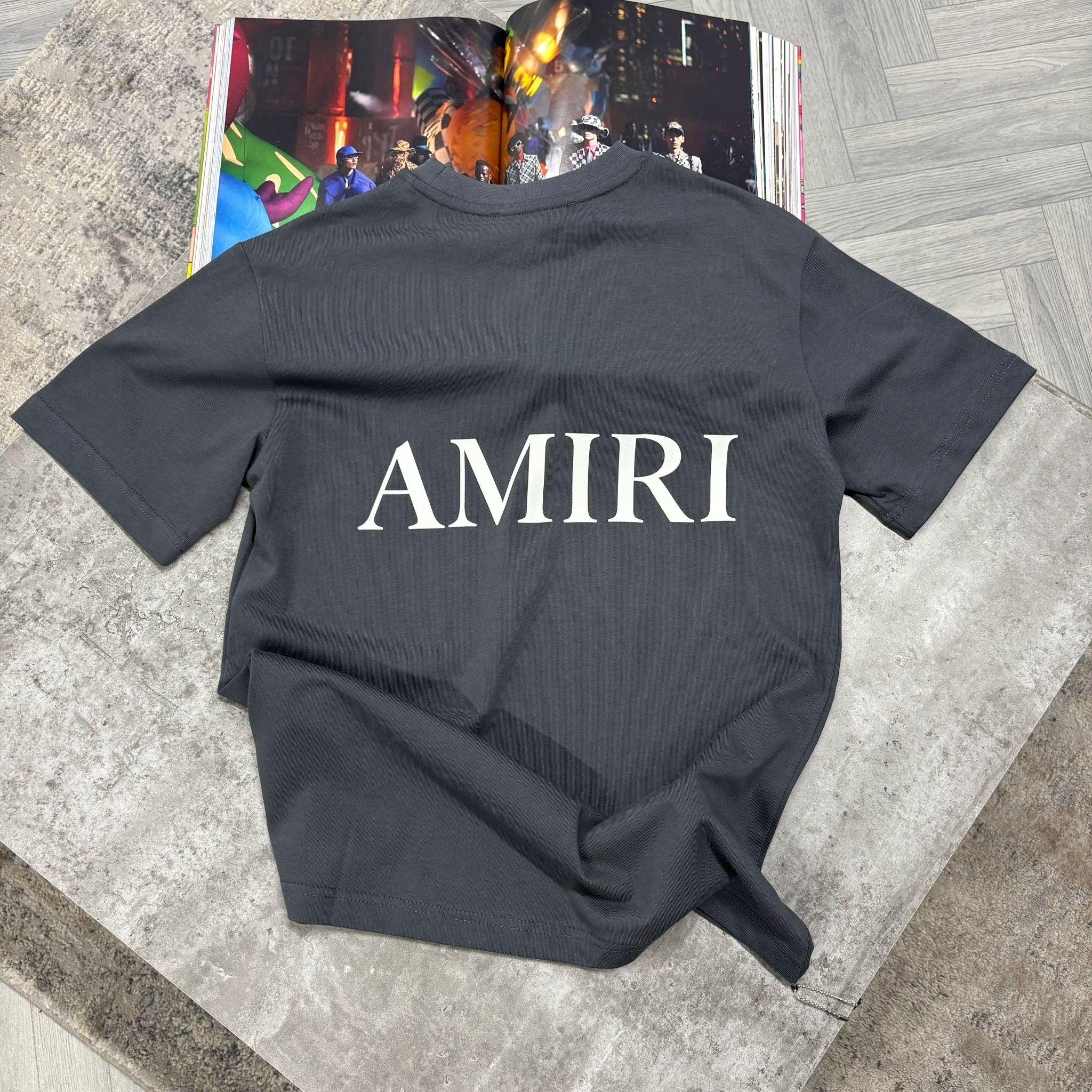 AM T SHIRT - CHARCOAL