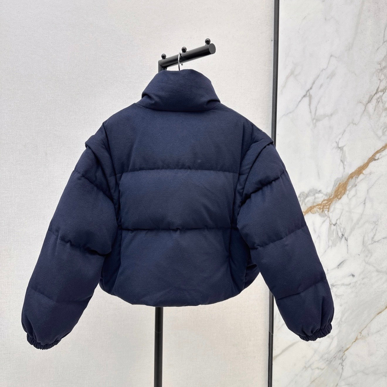 (PRE ORDER) PDA DETACHABLE PUFFER COAT - NAVY
