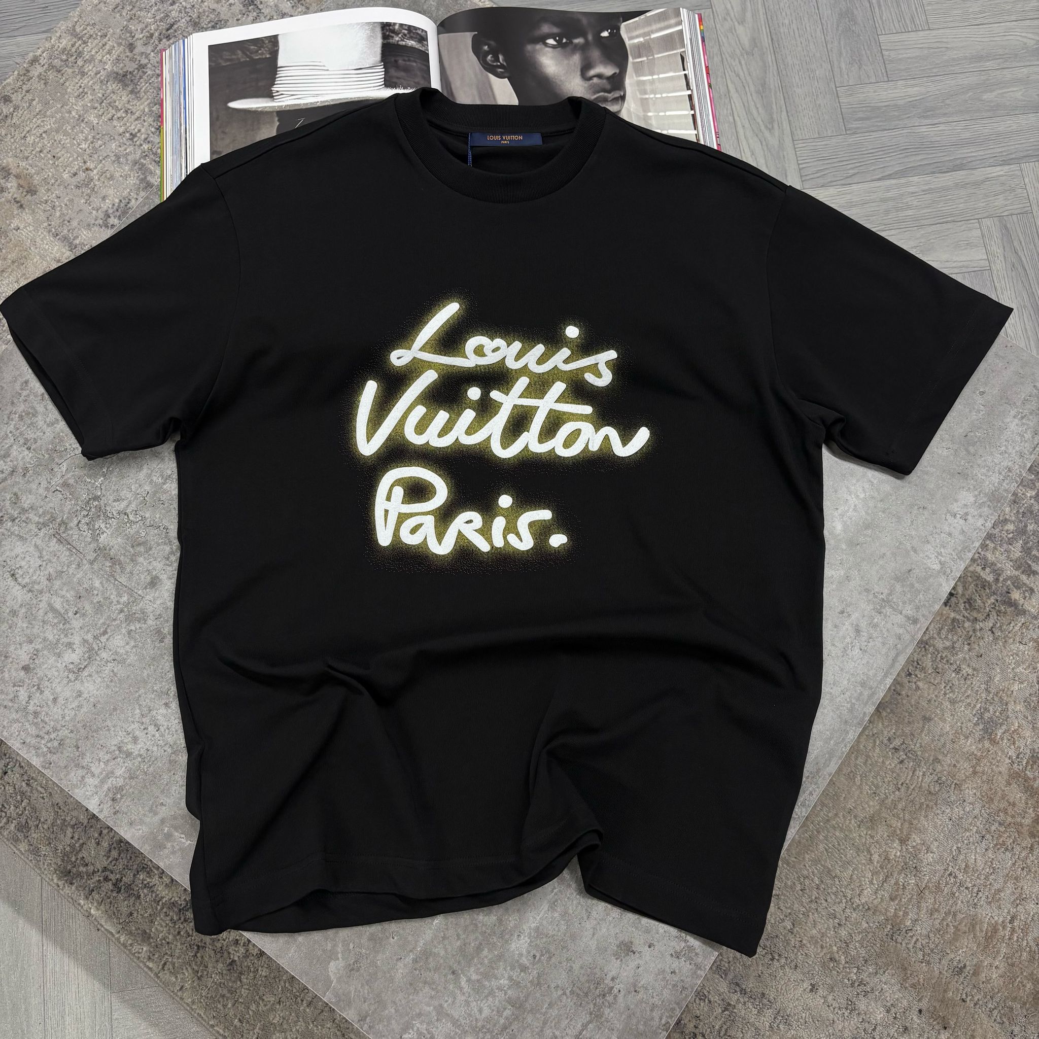 LVE PARIS T SHIRT - BLACK