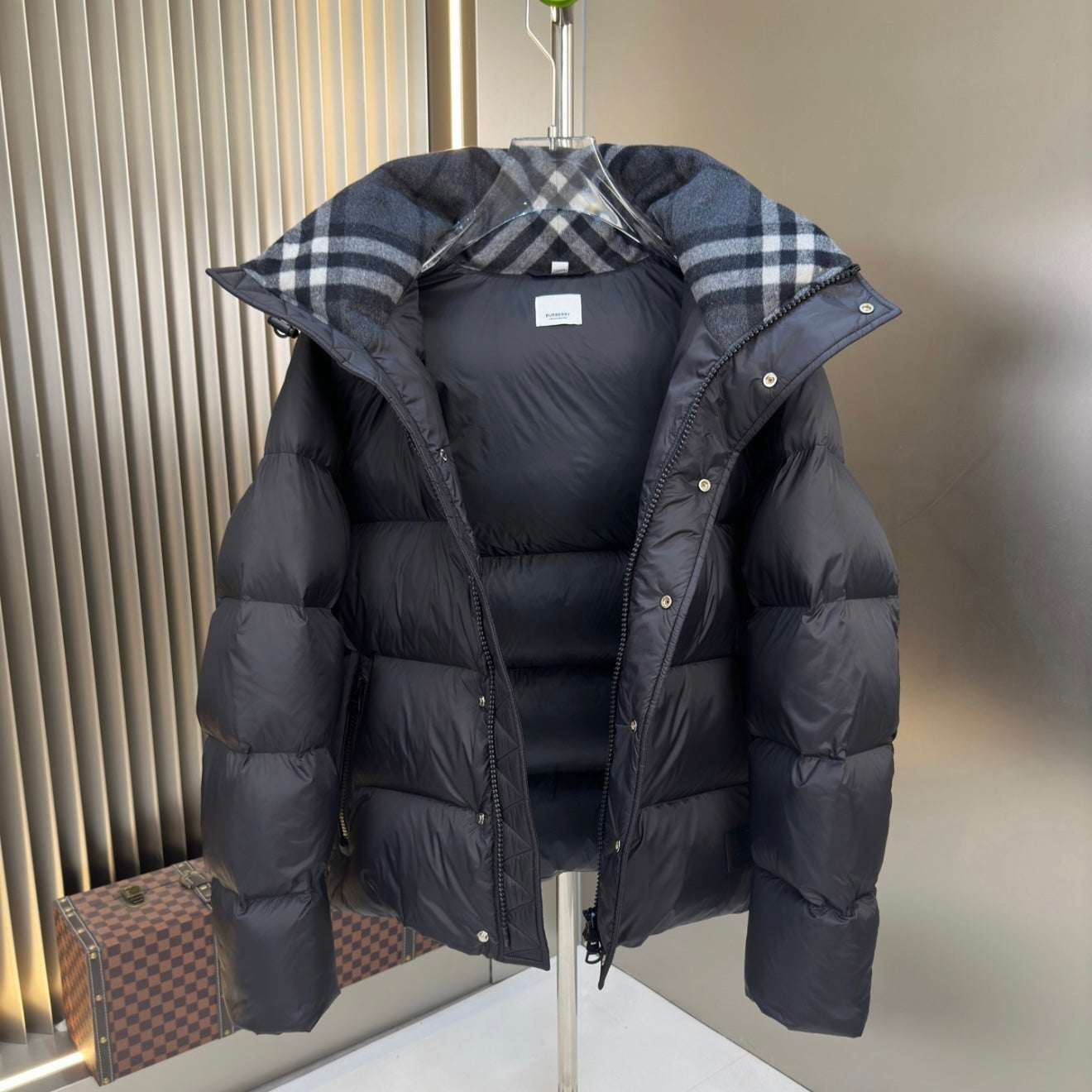 (PRE ORDER) BBR PUFFER COAT - BLACK
