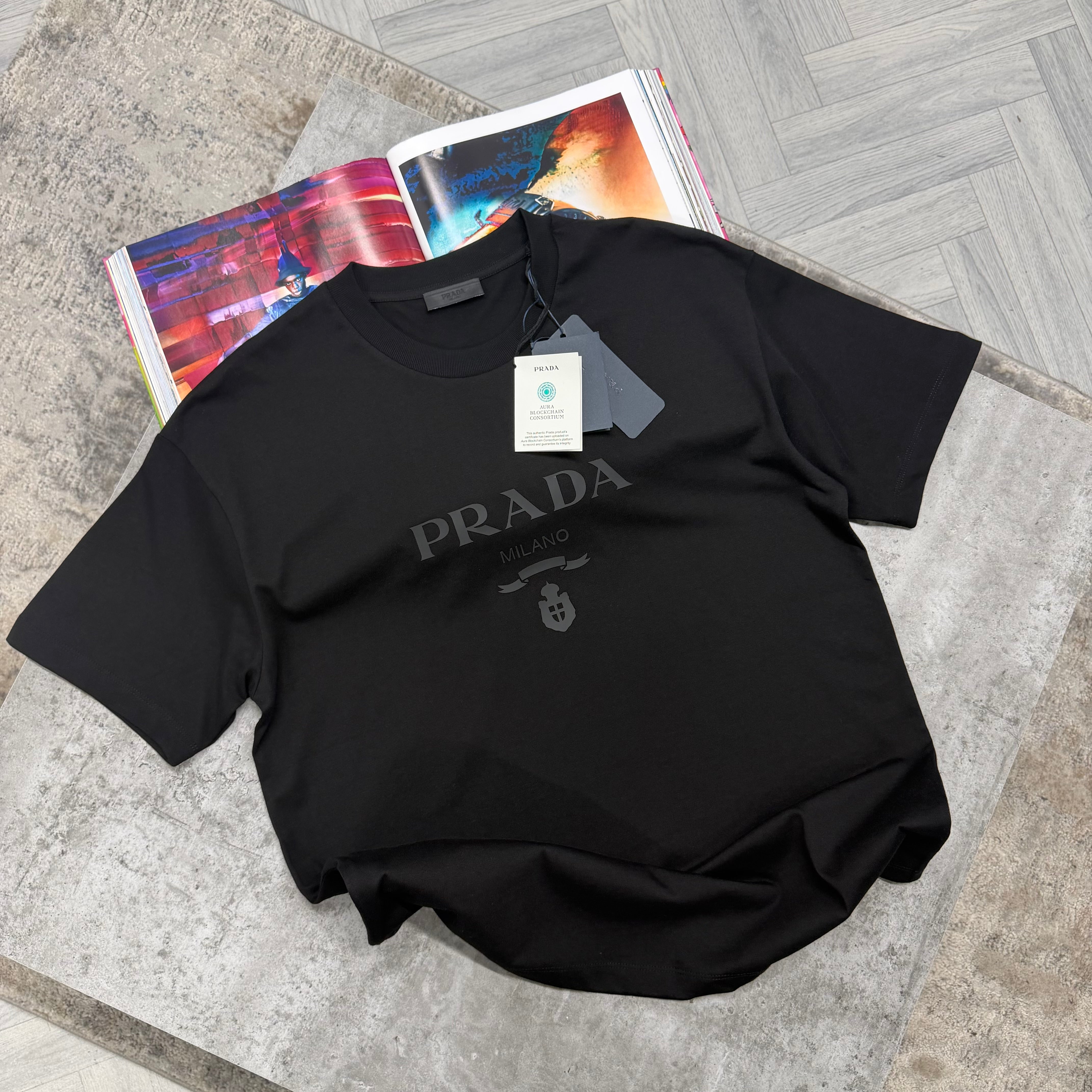 PDA MILANO T SHIRT - BLACK