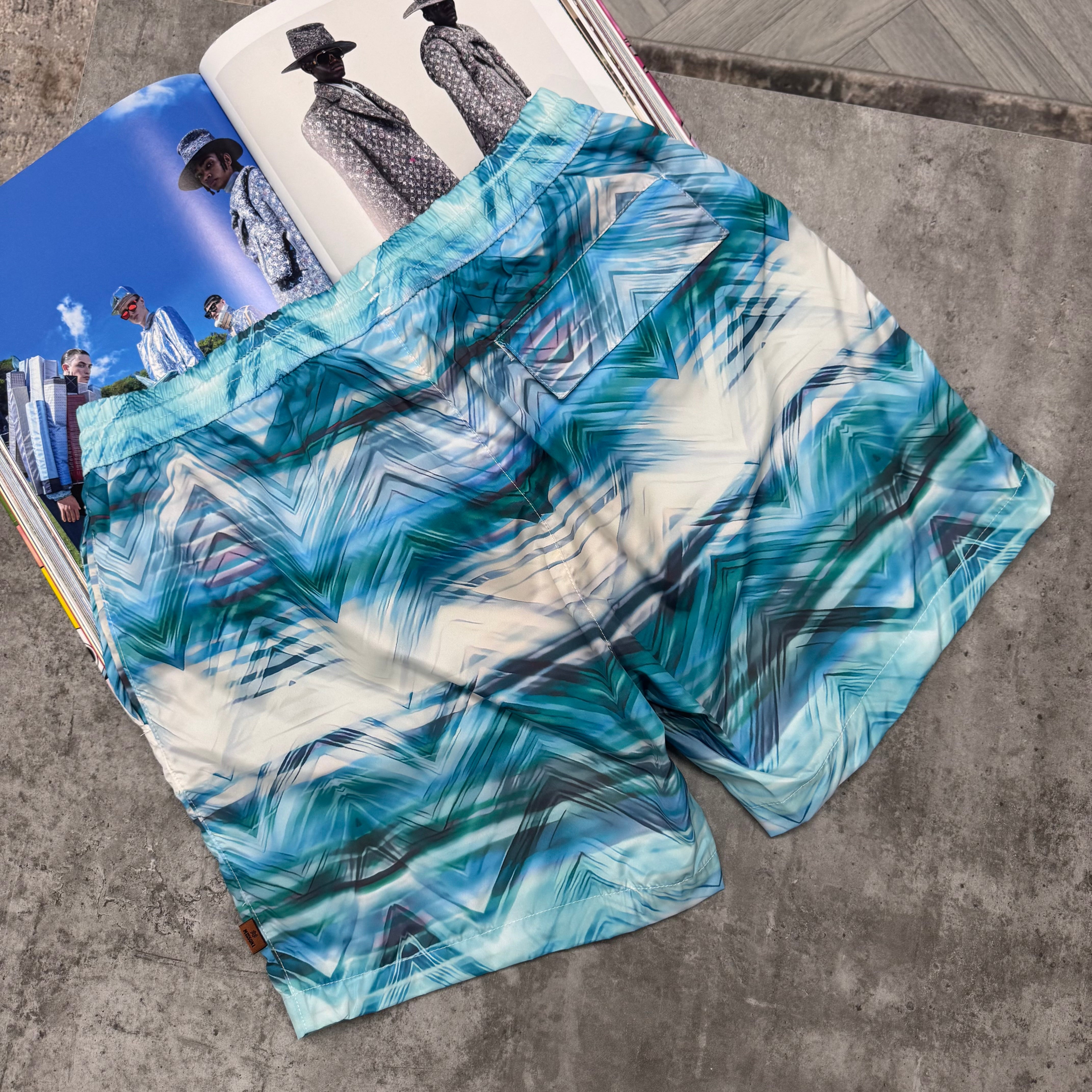 MSNI SWIM SHORTS - TURQUOISE