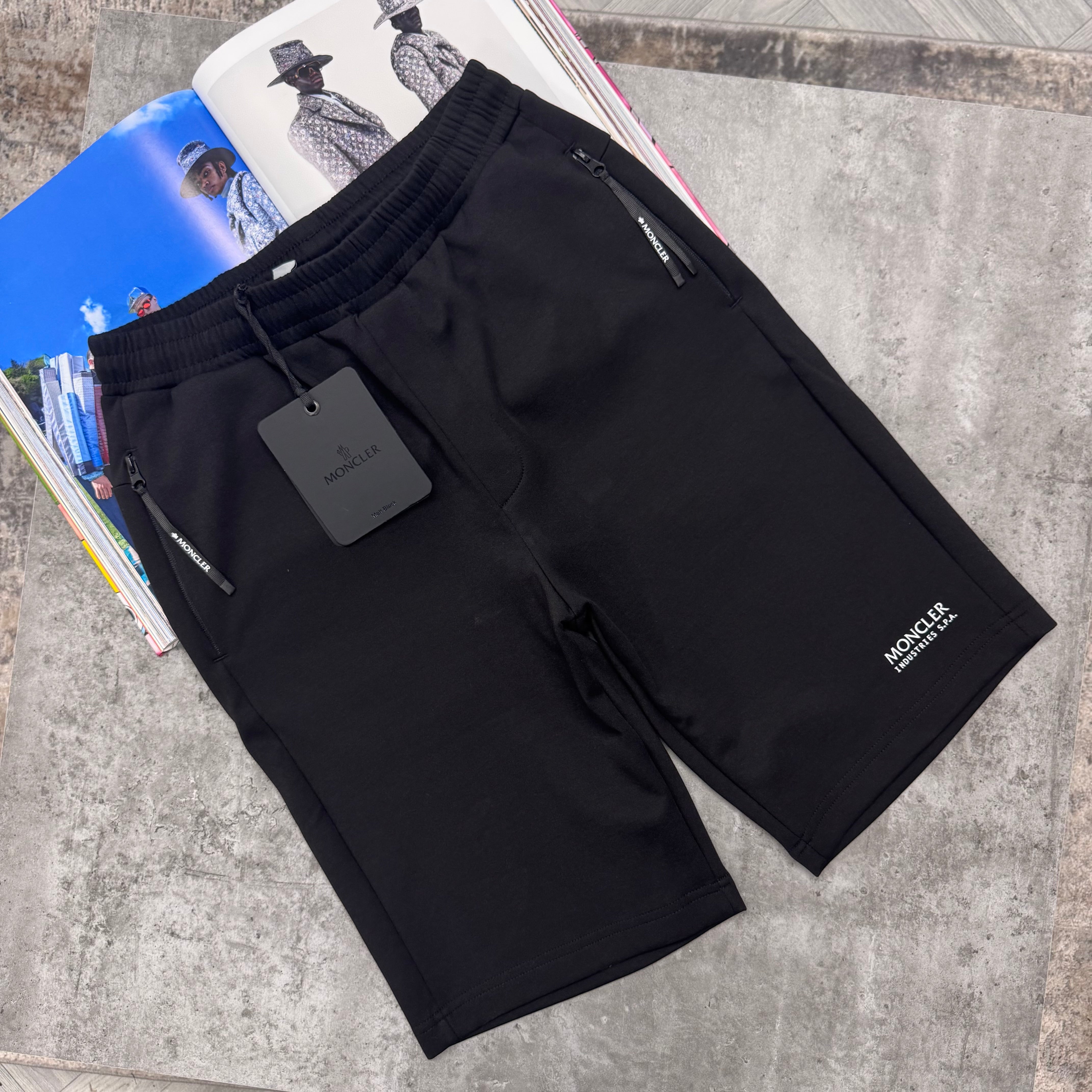 MNCLR INDUSTRIES COTTON SHORTS - BLACK