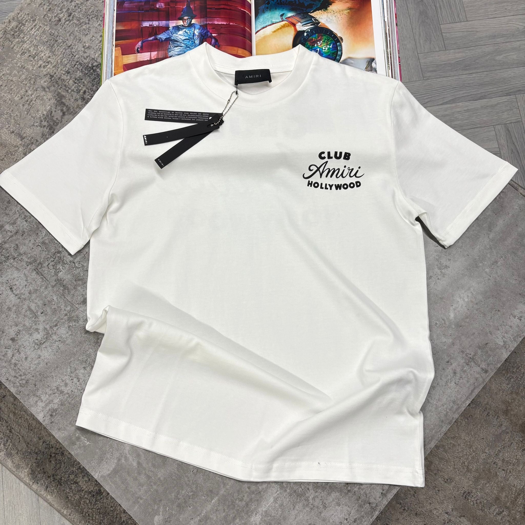 AM CLUB T SHIRT - WHITE