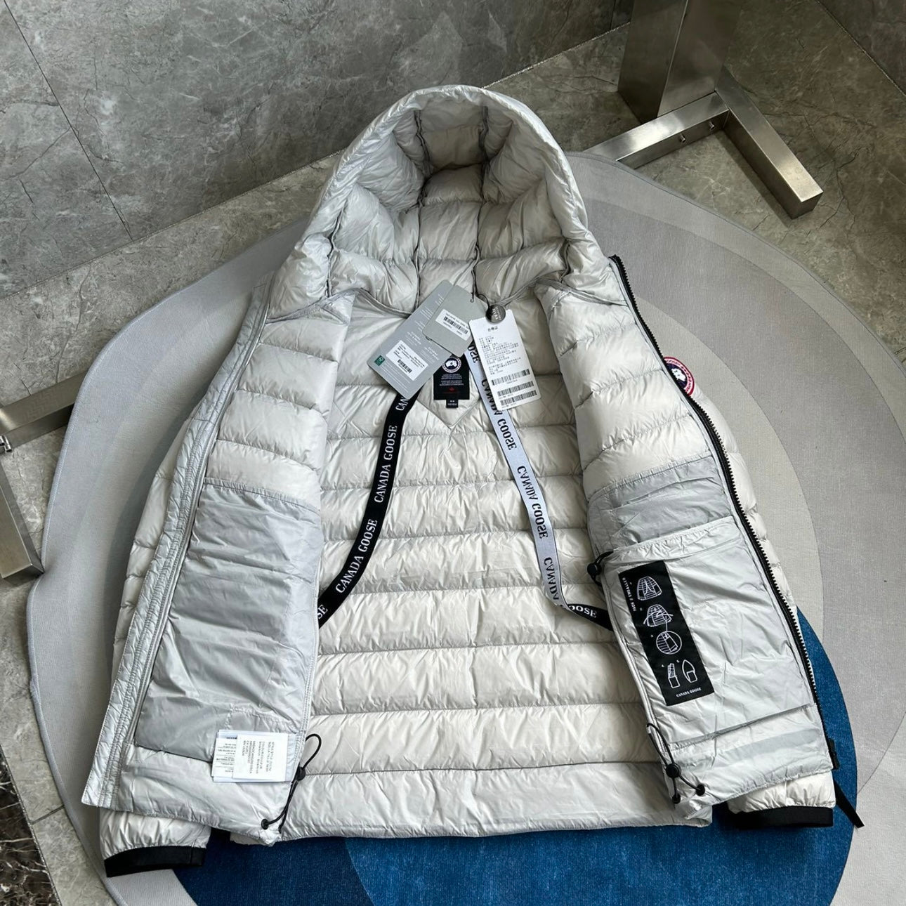 (PRE ORDER) CG CROFTON COAT - LIGHT GREY