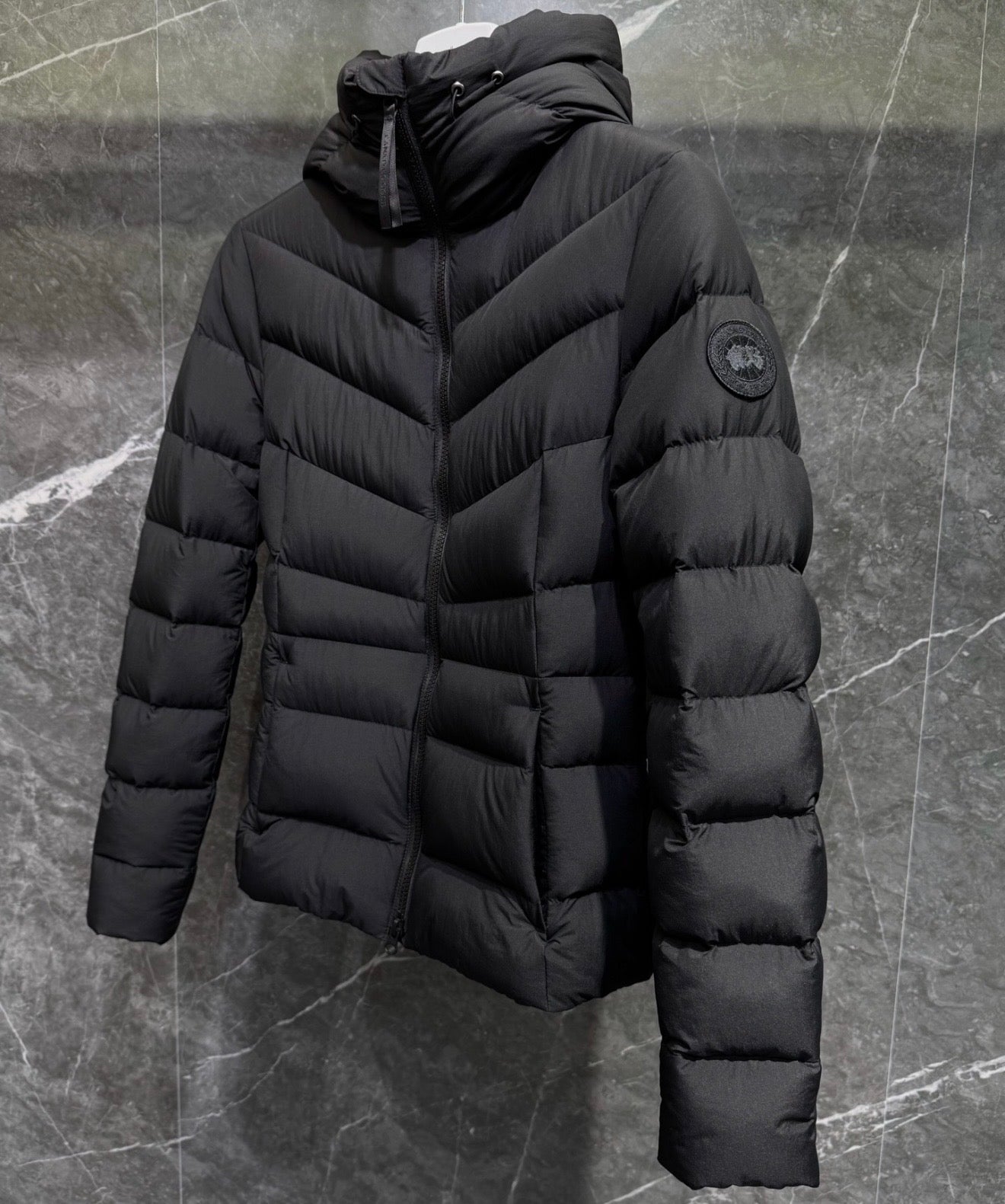 (PRE ORDER) CG PUFFER COAT - BLACK