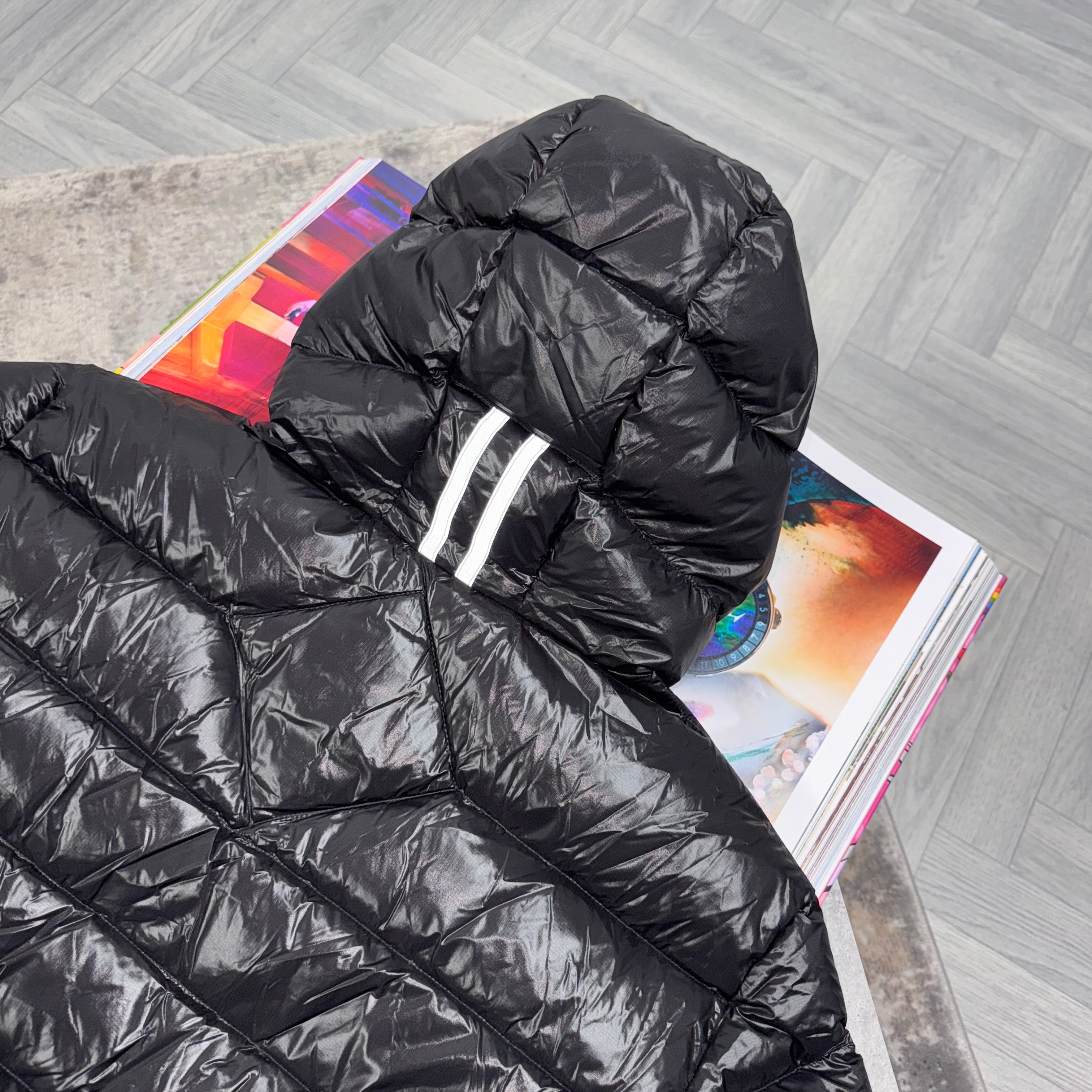 CG CROFTON COAT - BLACK