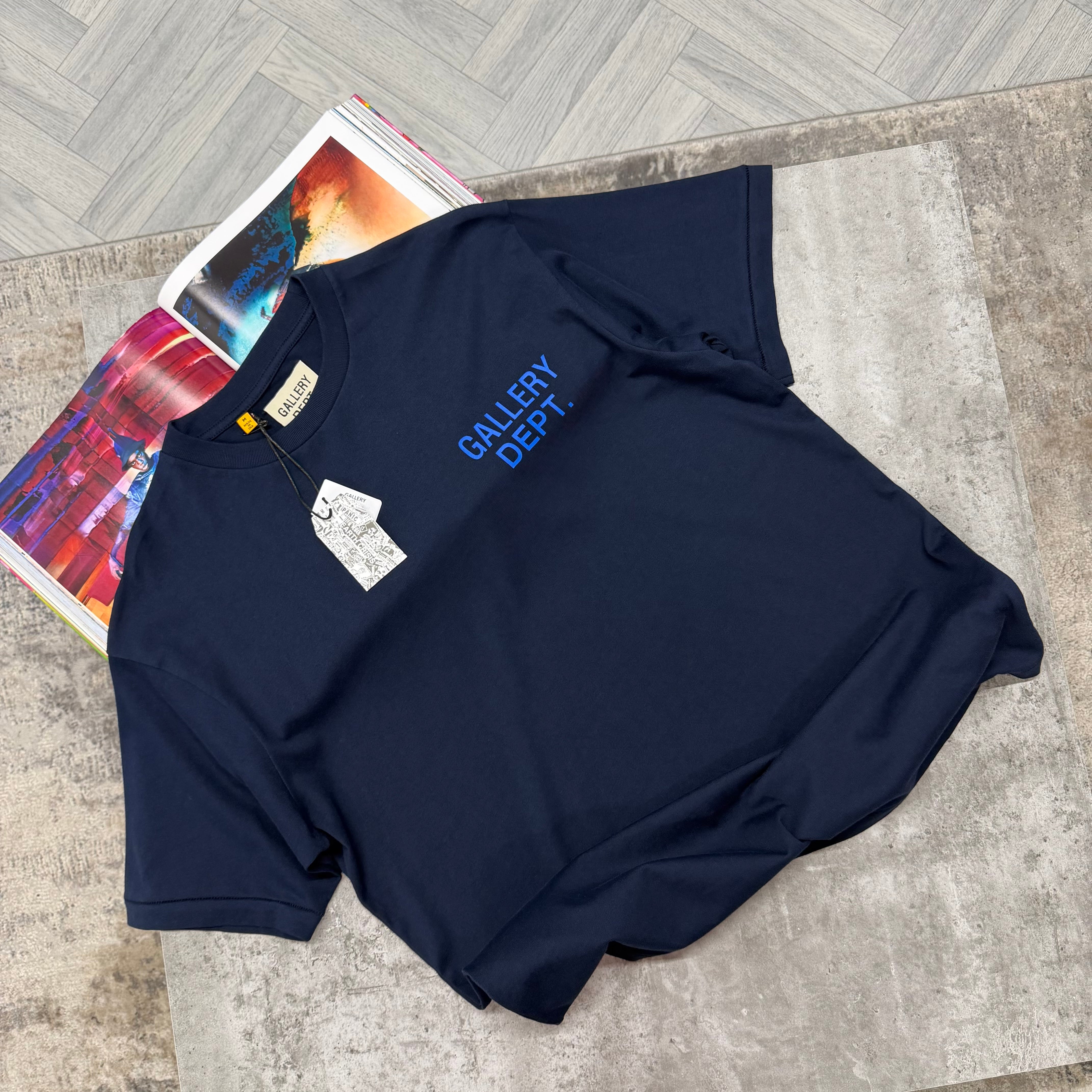 GD HOLLYWOOD T SHIRT - NAVY