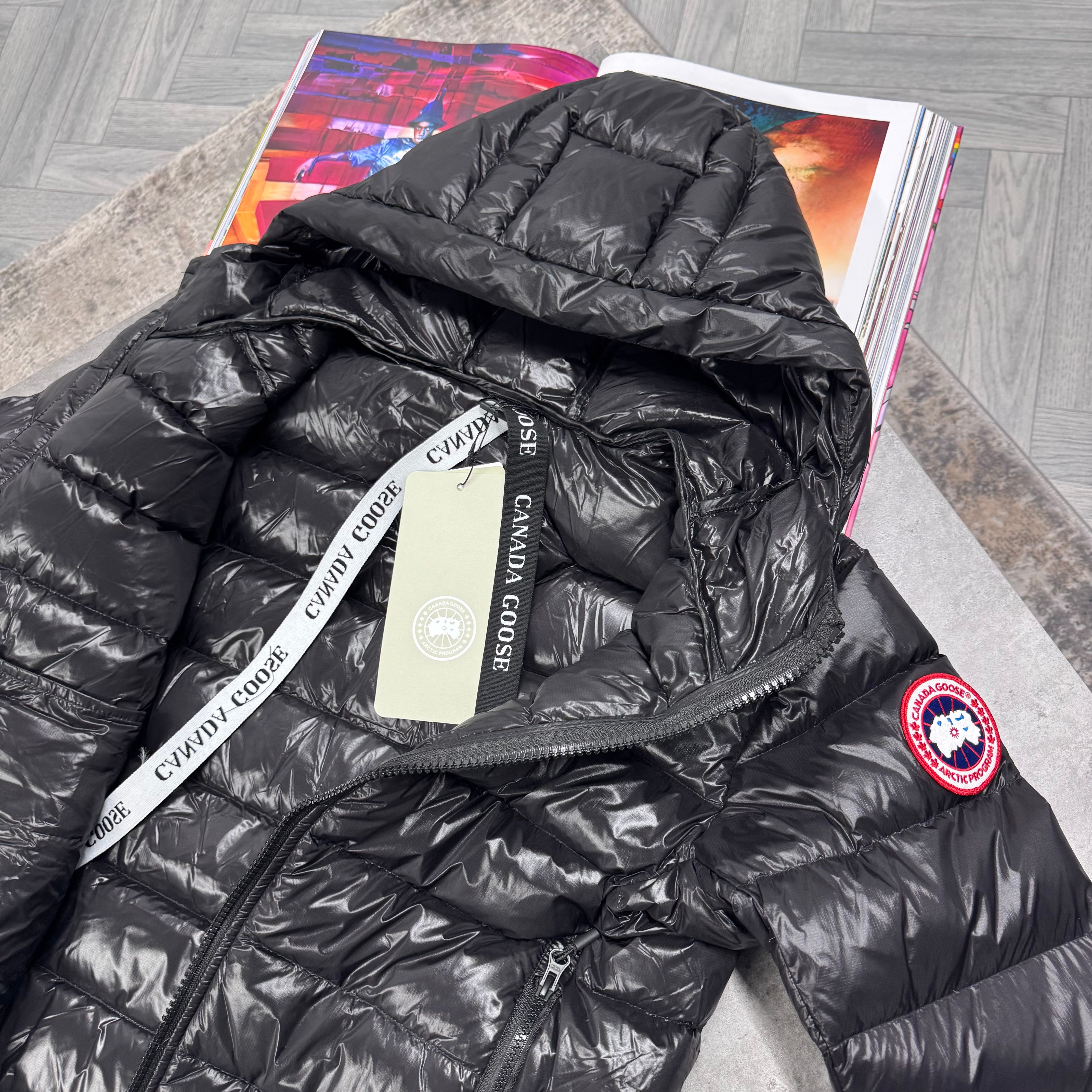 CG CROFTON COAT - BLACK